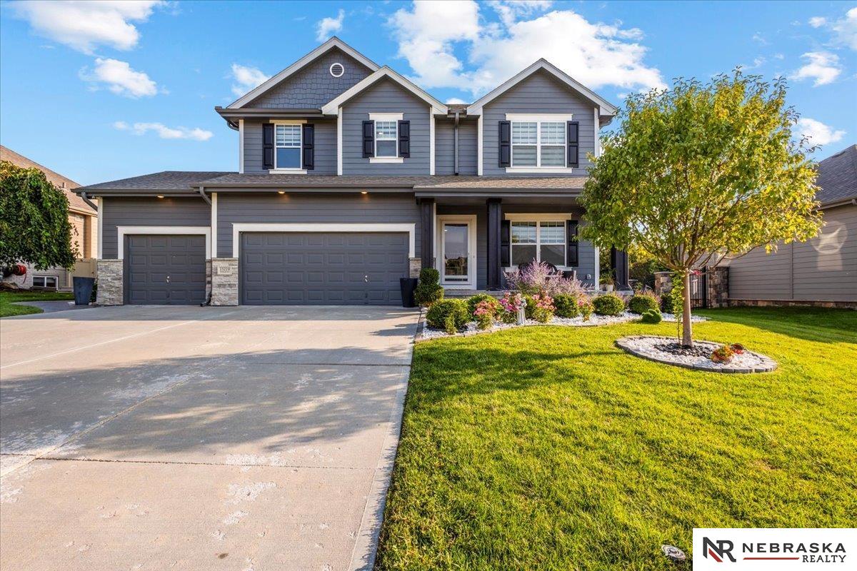 Welcome to this 2-story beauty in the Castle Creek neighborhood that is only 5 years young. Home features a formal living room, open concept kitchen and family room. The kitchen has beautiful Cambria quartz countertop and upgraded light fixtures. Upstairs you will find 4 bedrooms and a spacious laundry room. The ample primary bedroom w/ en suite bathroom and large walk-in closet. Enjoy your morning coffee on the covered deck. The deck also has a gas line perfect for your grilling needs. Spend your summer and fall evenings on the luxurious paved outdoor patio. The 3 car garage has a 4ft extension on the 3rd car. Close proximity to school, shopping, restaurants and trails. Home has been pre-inspected.  Schedule your showing today.