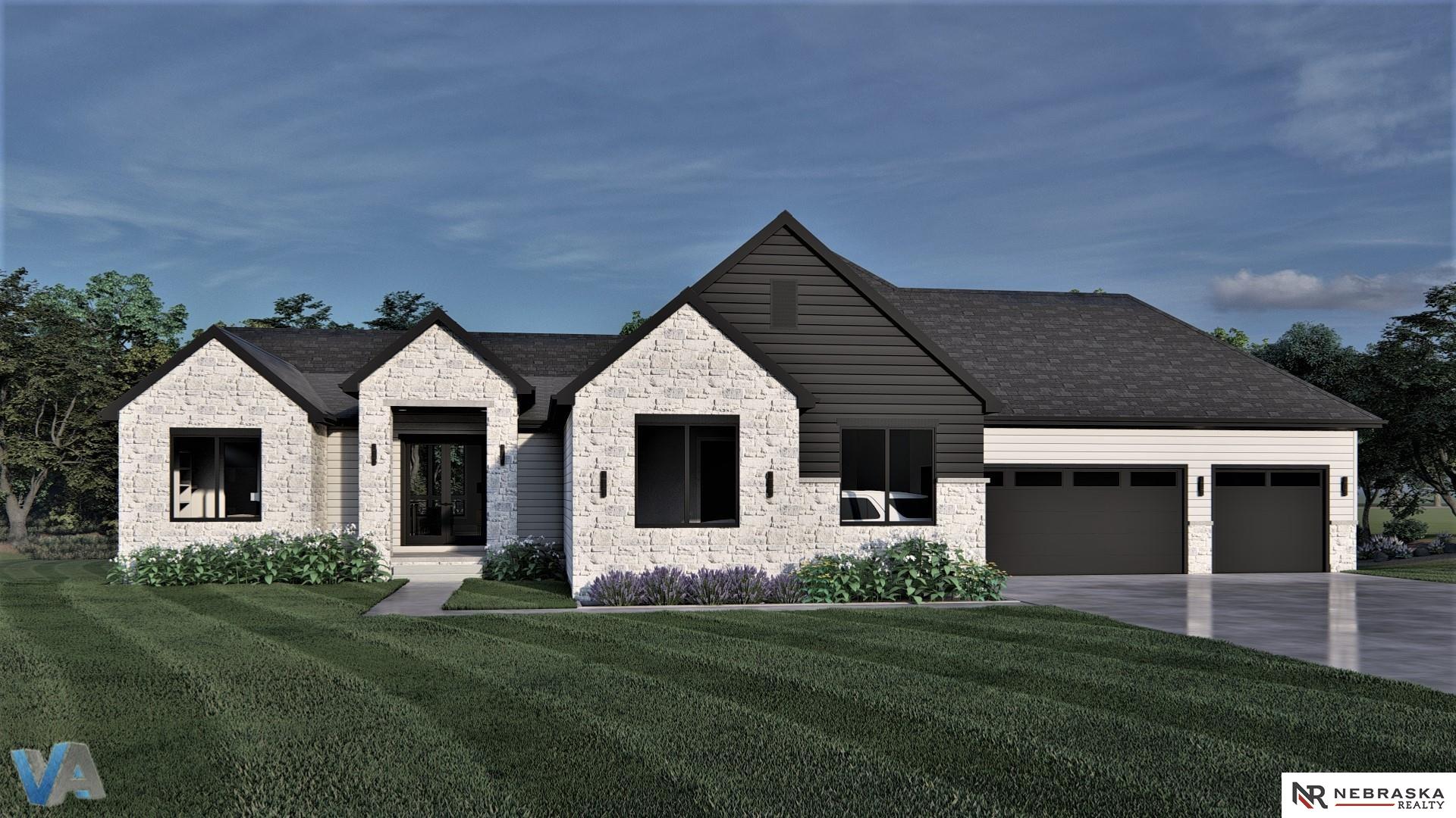 This Exquisite custom walk out ranch style  home is located in the coveted Hamptons neighborhood...From the minute you enter this home the extensive upgrades are very evident. This beautiful home is located on nearly 1 acre. The private backyard backs to a treed walking trail that will guide you throughout the entire neighborhood. The outstanding floor plan is not a copy of so many that are on the market. This home possesses charm and character. The natural light from the extensive windows in the back of the home makes the entire home extremely appealing.  The custom cabinets and natural wood floors are definitely an eye catcher. The massage stone fireplace makes for an impressive focal point in the main level family room. This home is a must see.