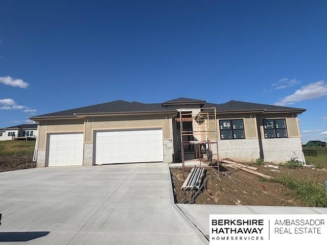 Discover the Montgomery Ranch by Nelson Builders - a perfect blend of comfort, function, and modern style. This thoughtfully designed home features three spacious bedrooms on the main floor, offering plenty of room to relax. Need more space? The lower level provides the option to add two additional bedrooms for ultimate flexibility. At the heart of the home, the expansive kitchen shines with a large, flush island ideal for meal prep or casual dining, plus a walk-in pantry for effortless organization. A main-floor laundry room and drop zone off the garage keep daily life simple and tidy. The tucked-away staircase enhances flow and maximizes the open feel of the lower level. With its seamless layout, smart design, and room to grow, the Montgomery balances style, comfort, and livability - crafted for modern living at its finest.