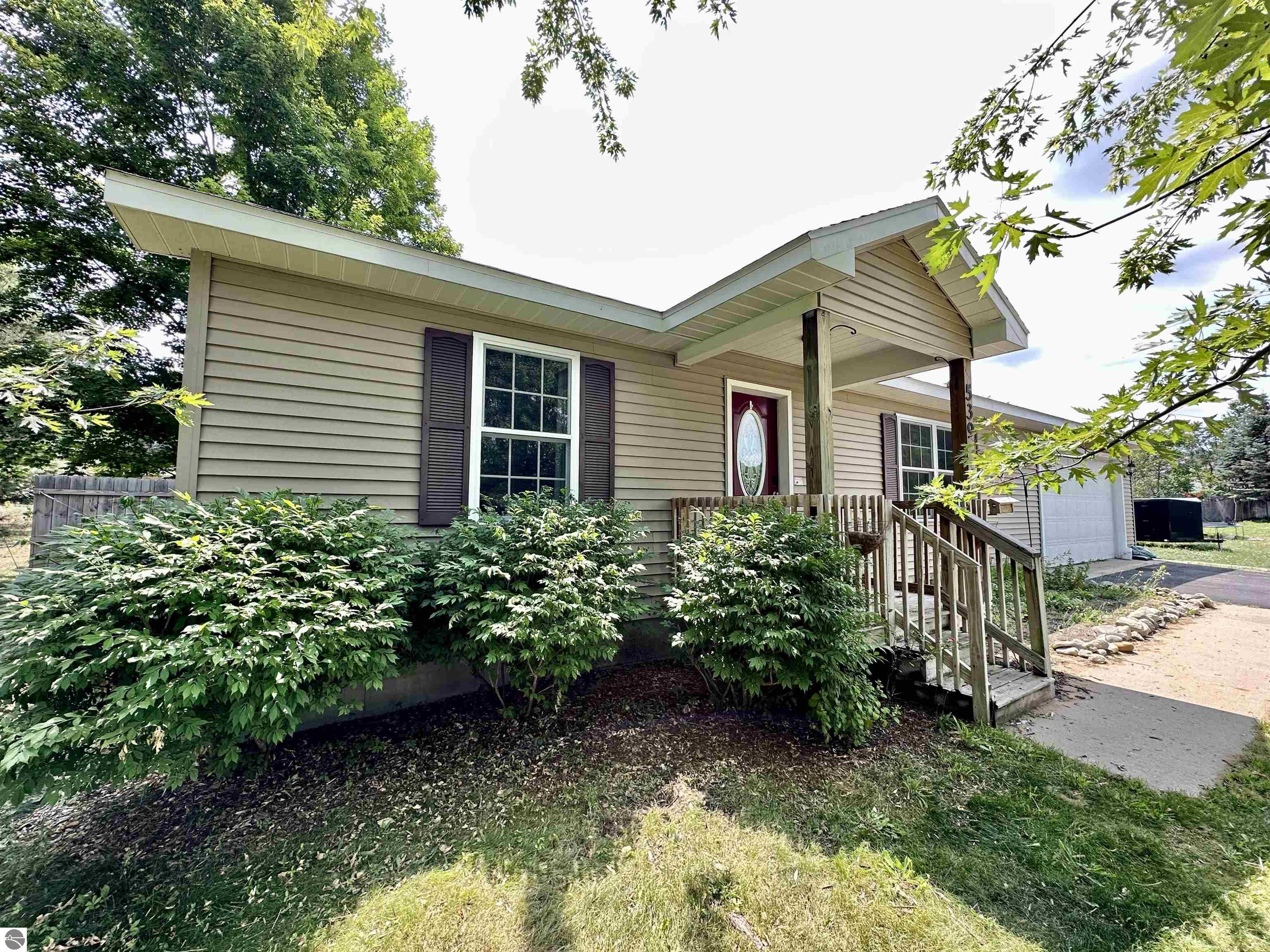539 Eden Street, Kingsley, MI 49649 — front exterior