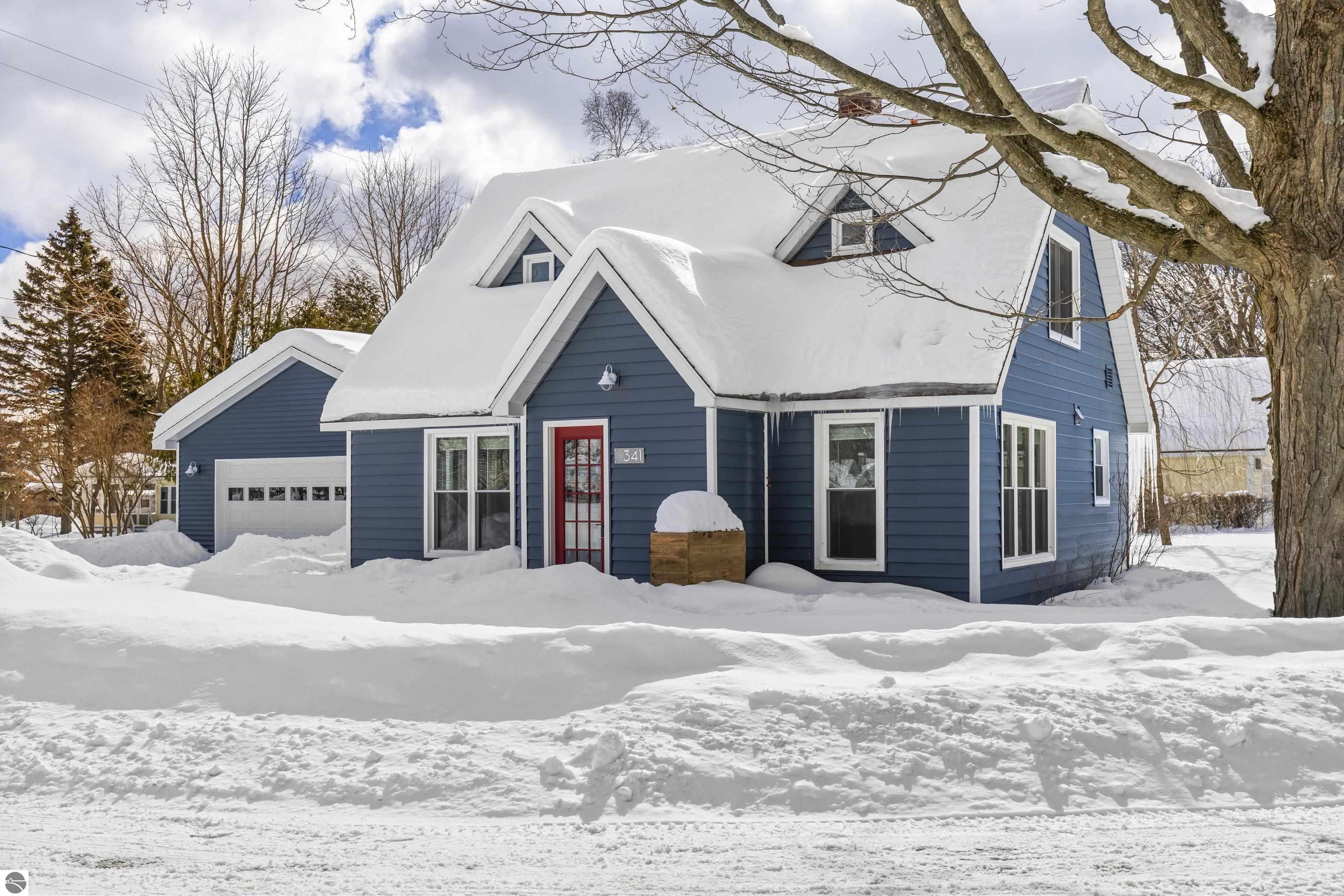 341 Pearson Street, Elberta, MI 49628 — front exterior