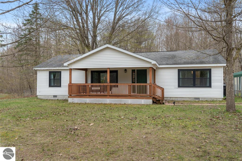 11420 Muskie Way, Ellsworth, MI 49729 — front exterior