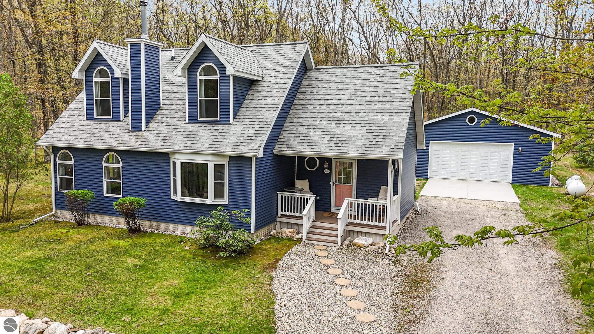 4480 Mockingbird Circle, Farwell, MI 48622 — front exterior