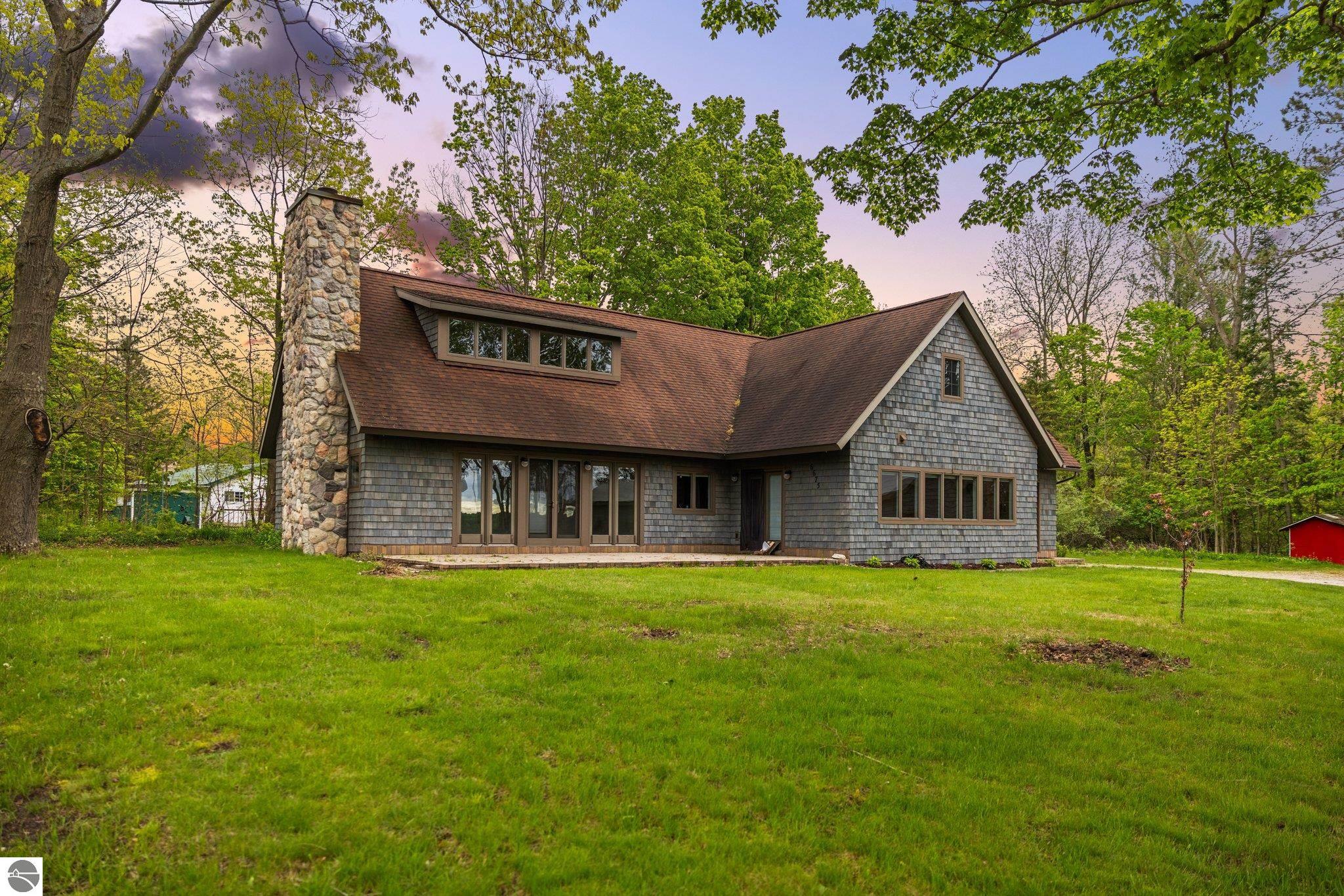 6675 Walker Street, Benzonia, MI 49616 — front exterior