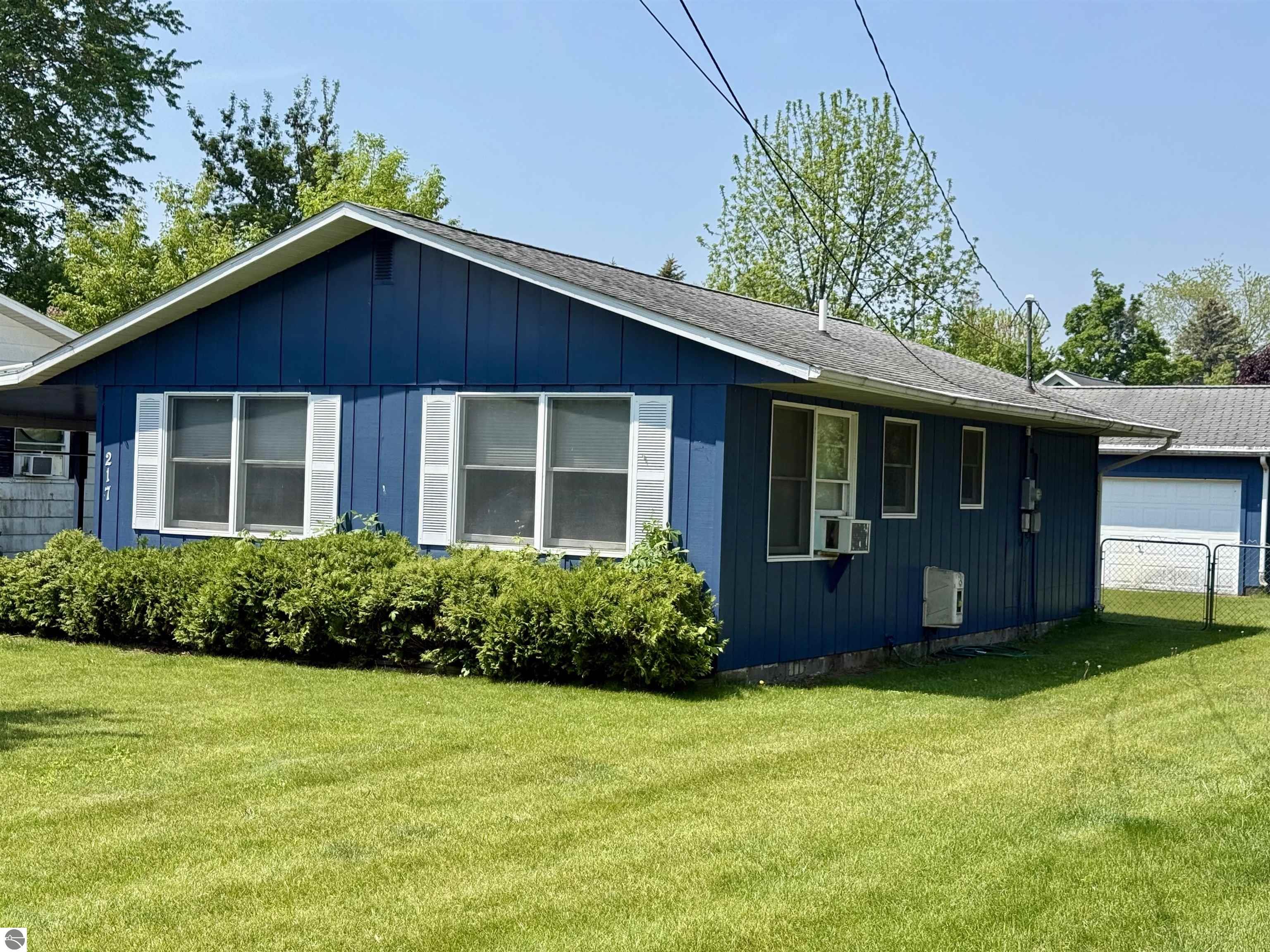 217 Evans Street, East Tawas, MI 48730 — front exterior
