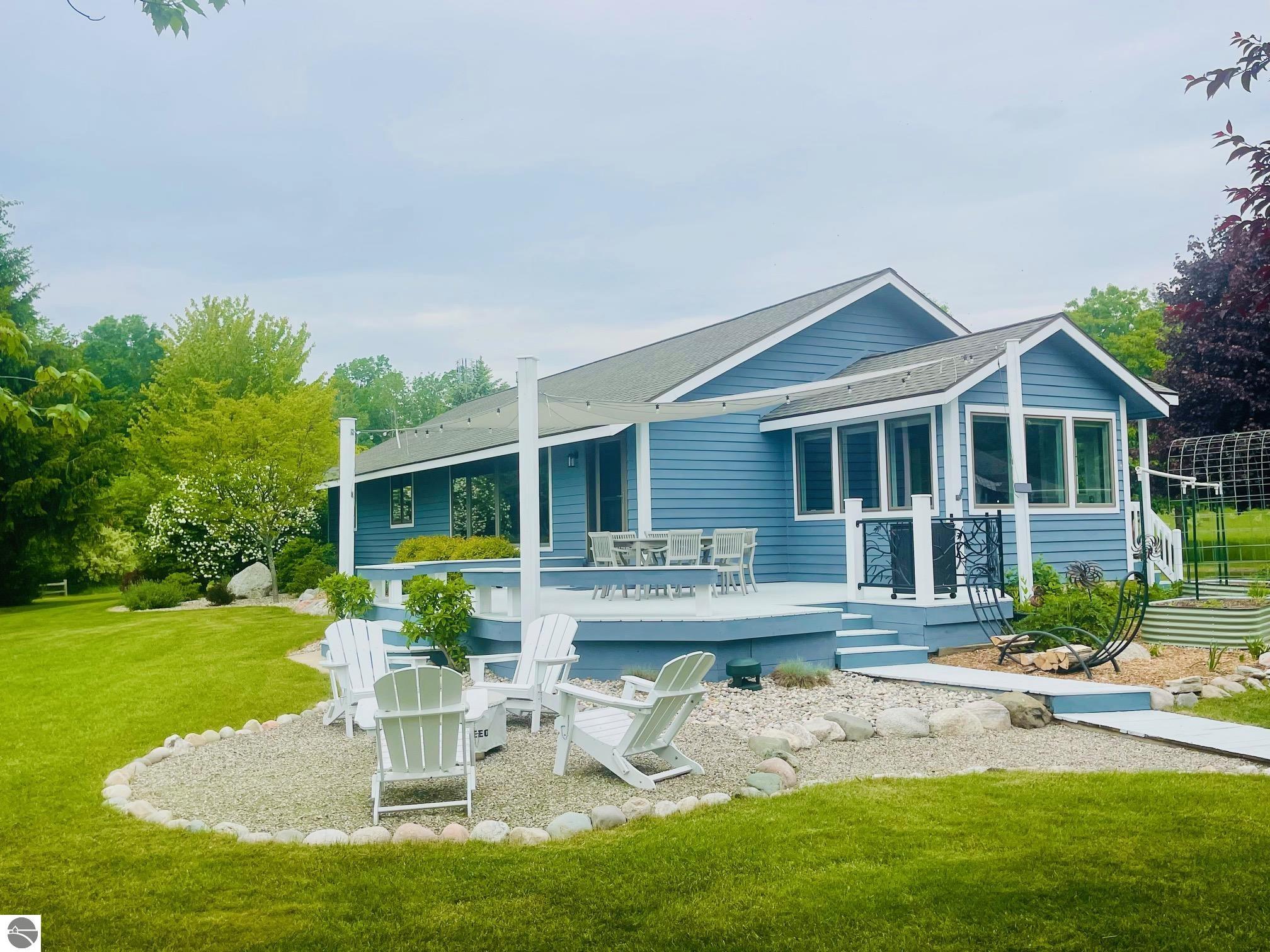 10550 Highview Lane, Central Lake, MI 49622 — front exterior