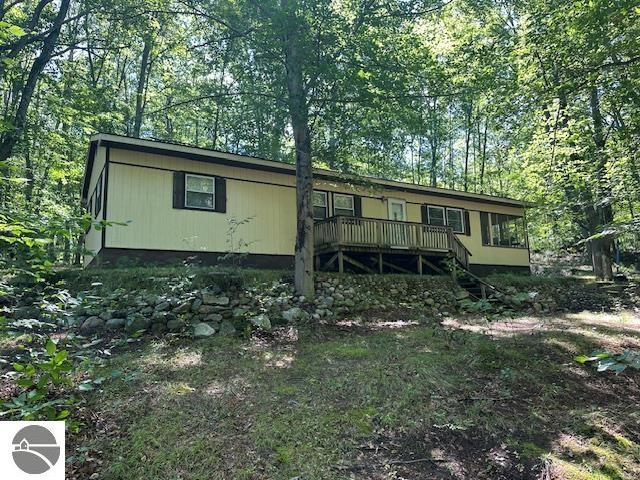 106 Uphill Grade, Leroy, MI 49655 — front exterior