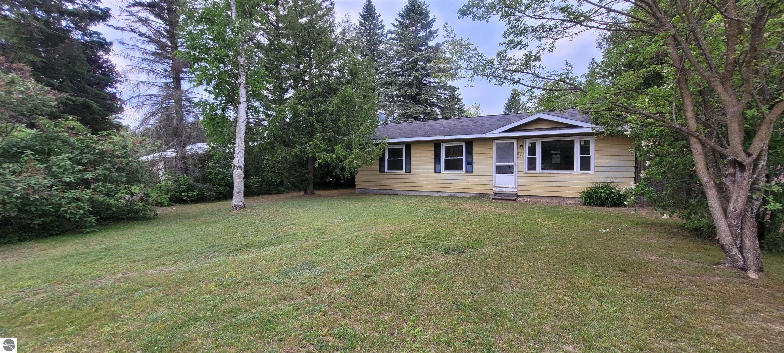 601 Monroe, Mancelona, MI 49659 — front exterior
