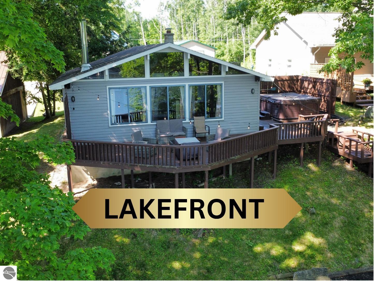 7851 White Birch Drive, Farwell, MI 48622 — front exterior