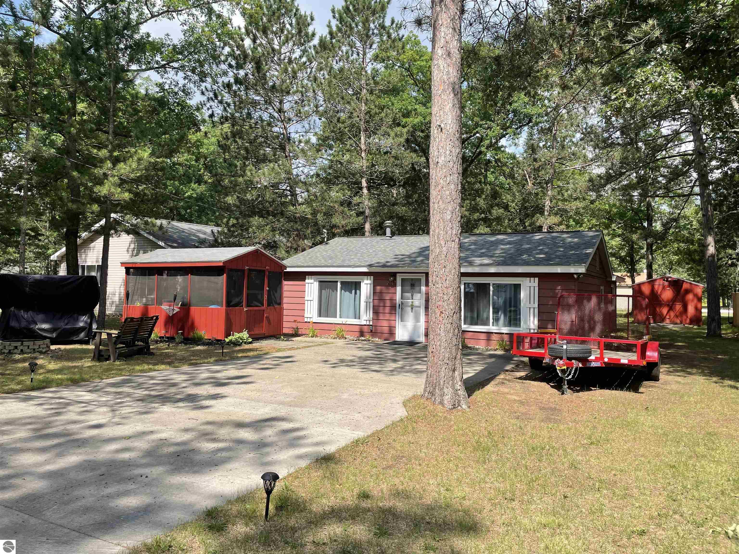 2067 Lake Road, National City, MI 48748 — front exterior