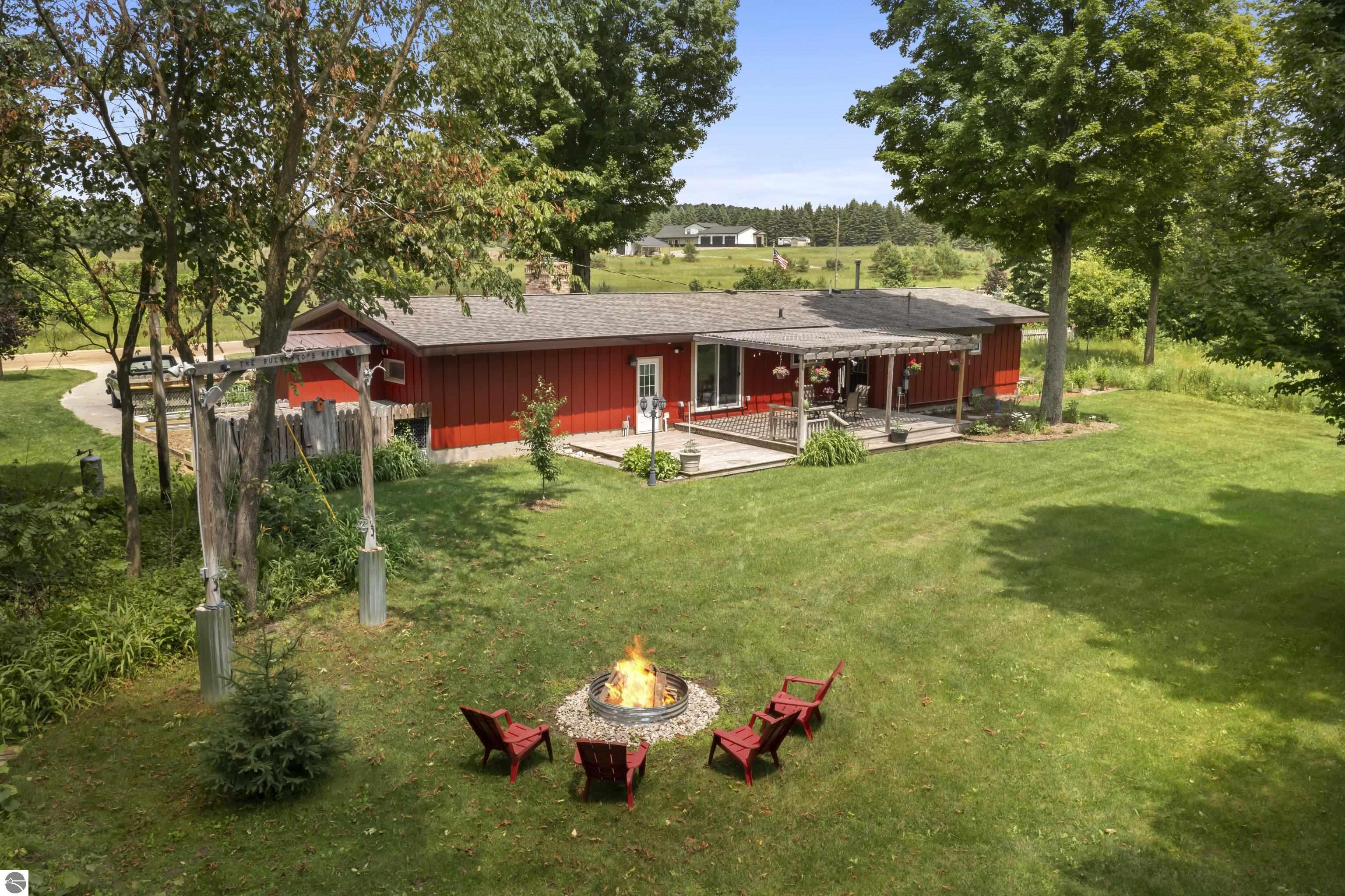 21051 Read Road, Copemish, MI 49625 — front exterior