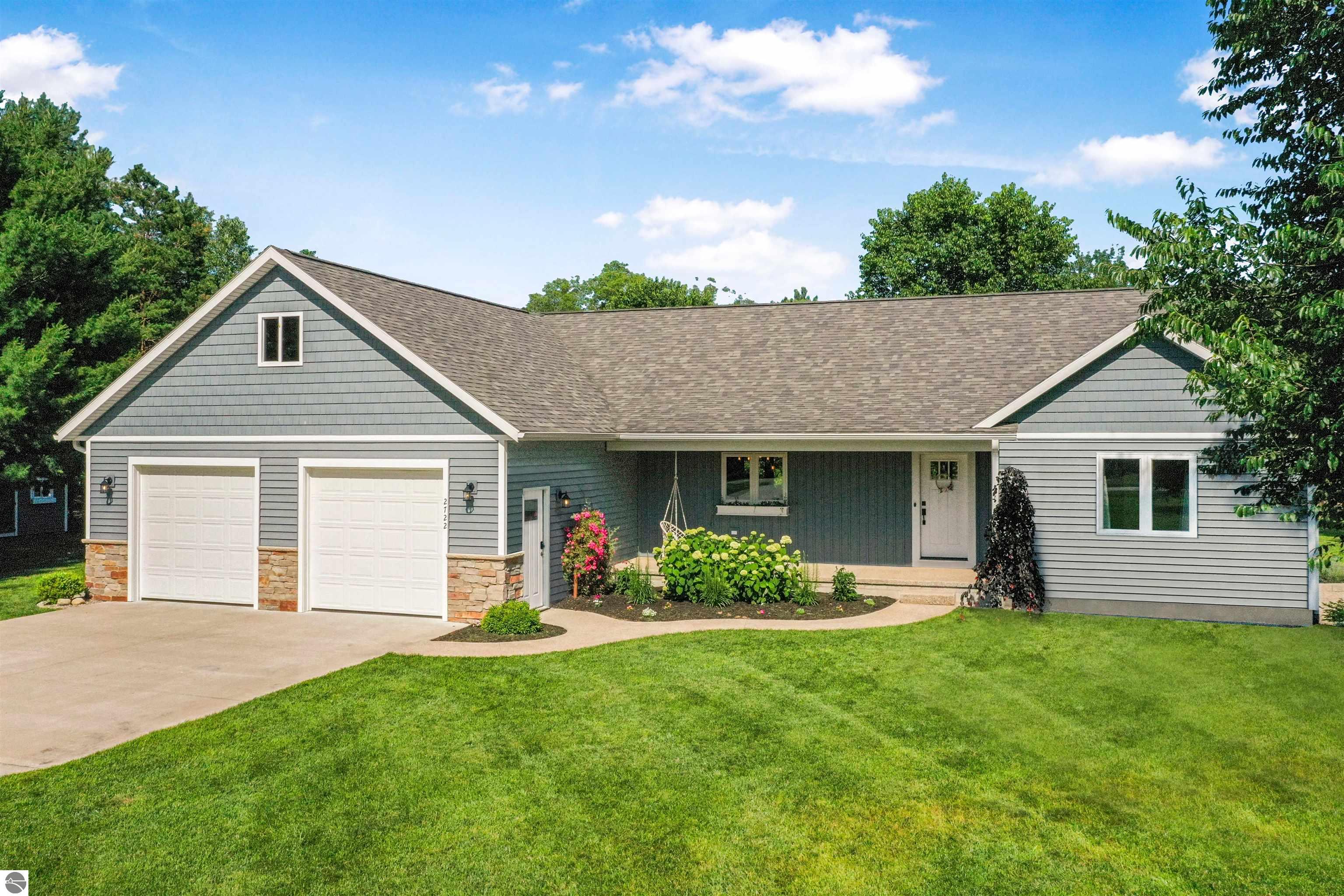 2722 Danbury Road, Kingsley, MI 49649 — front exterior