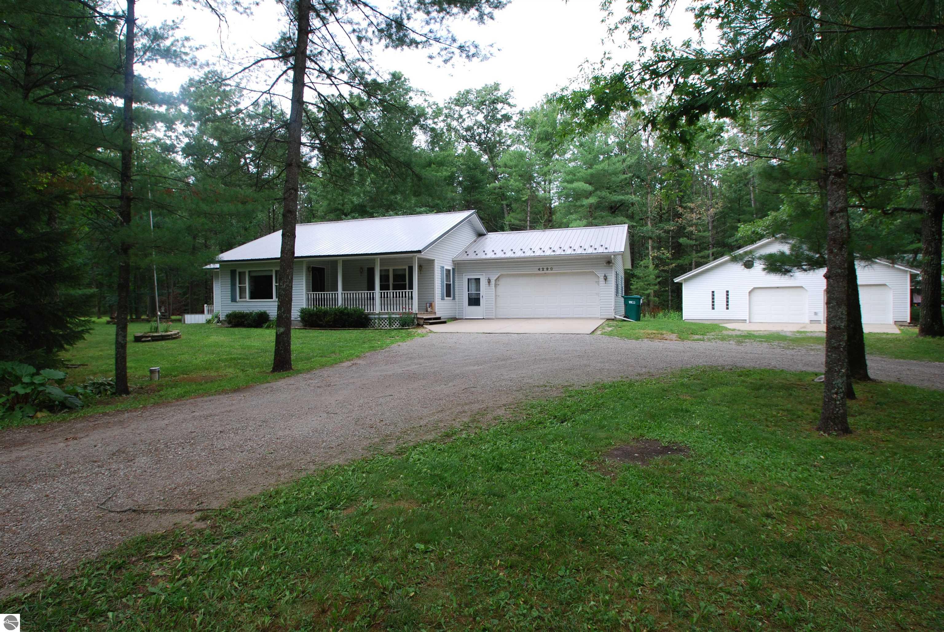 4290 Rifle River Trail, Prescott, MI 48756 — front exterior