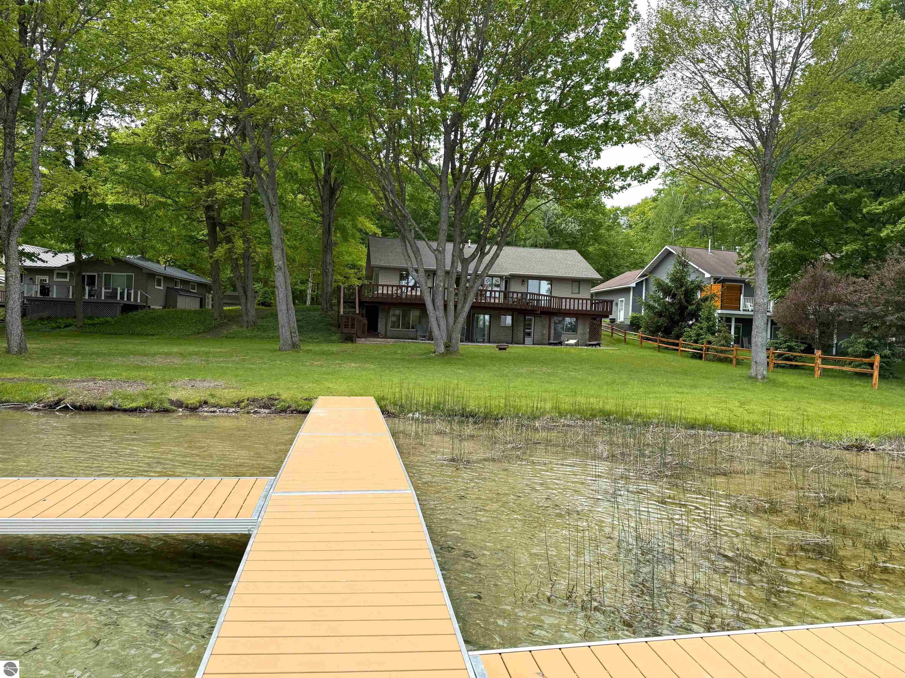 19146 Birch View Trail, Lake Ann, MI 49650 — front exterior