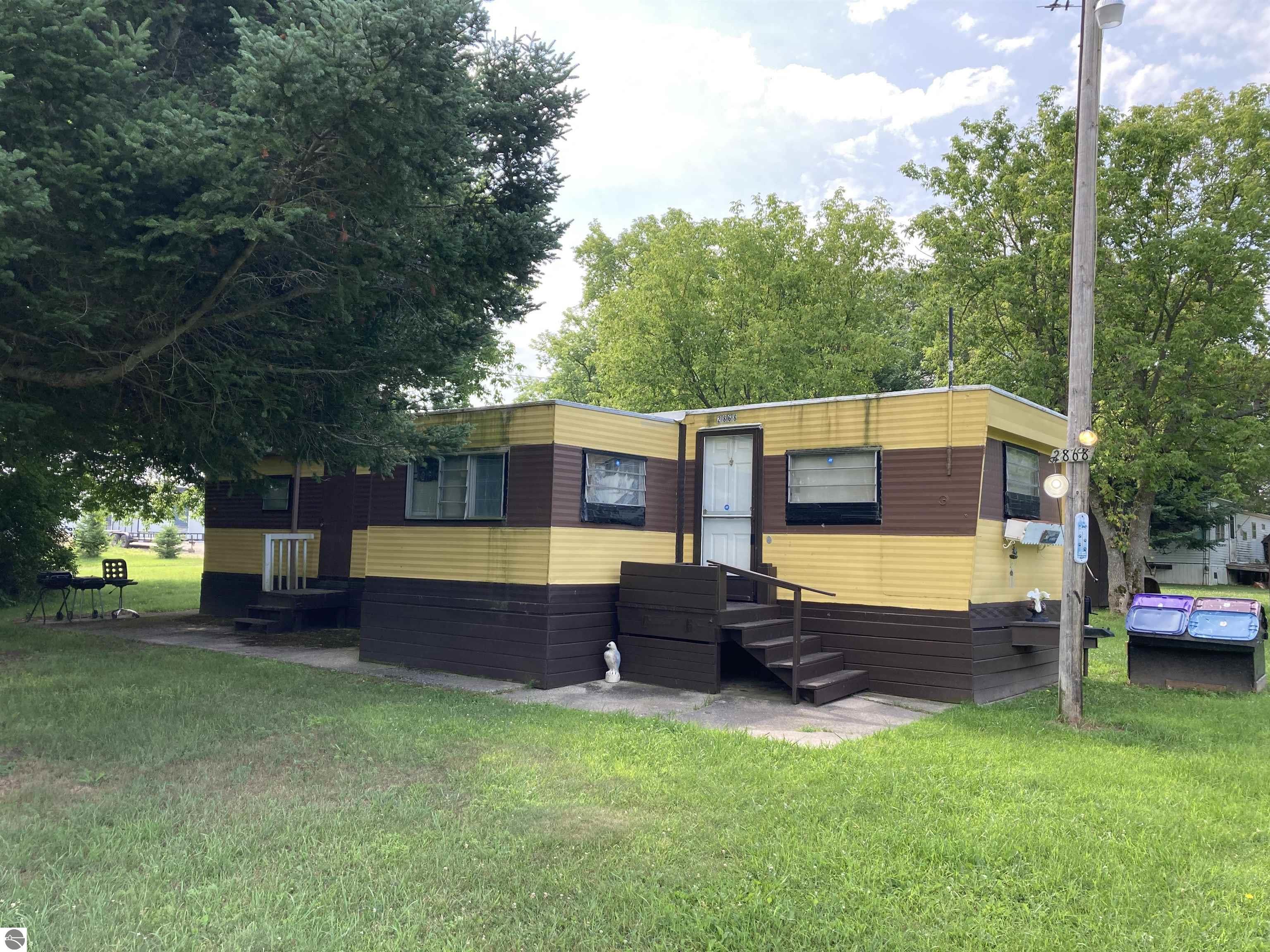 2868 Twin Lake Road, Lupton, MI 48635 — front exterior