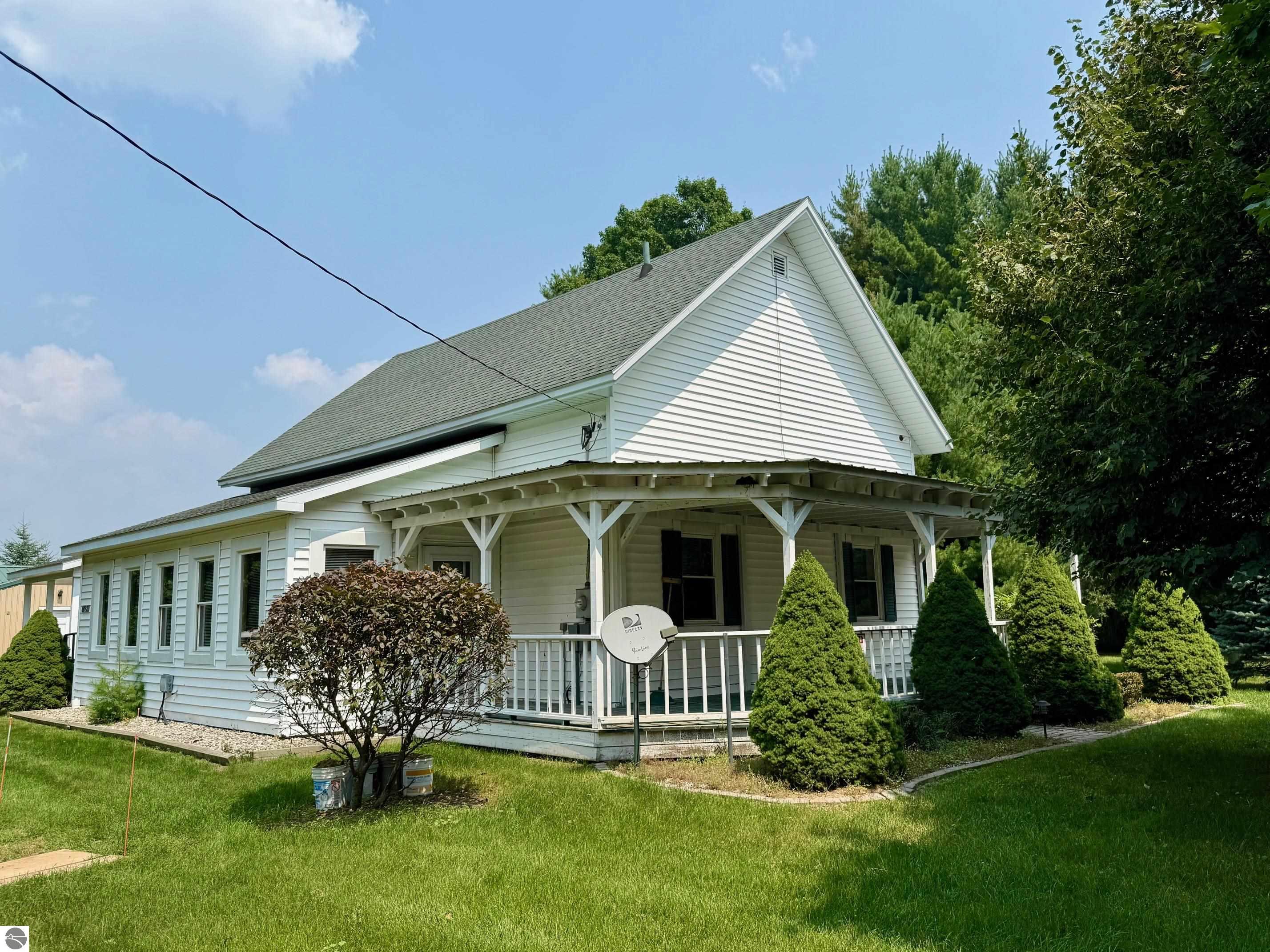 7278 Glovers Lake Road, Bear Lake, MI 49614 — front exterior