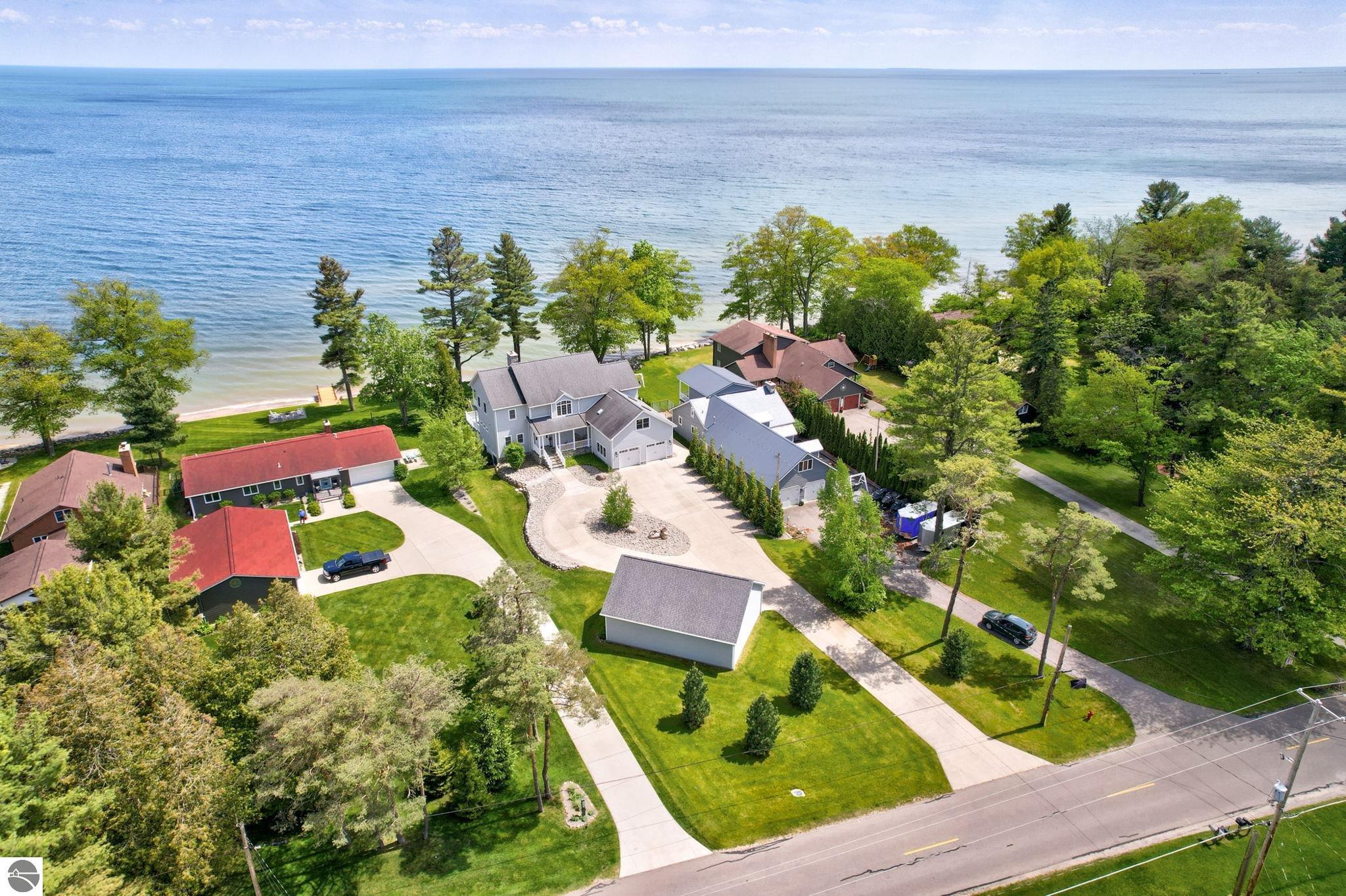 1147 N Bay Drive, Tawas City, MI 48763 — front exterior