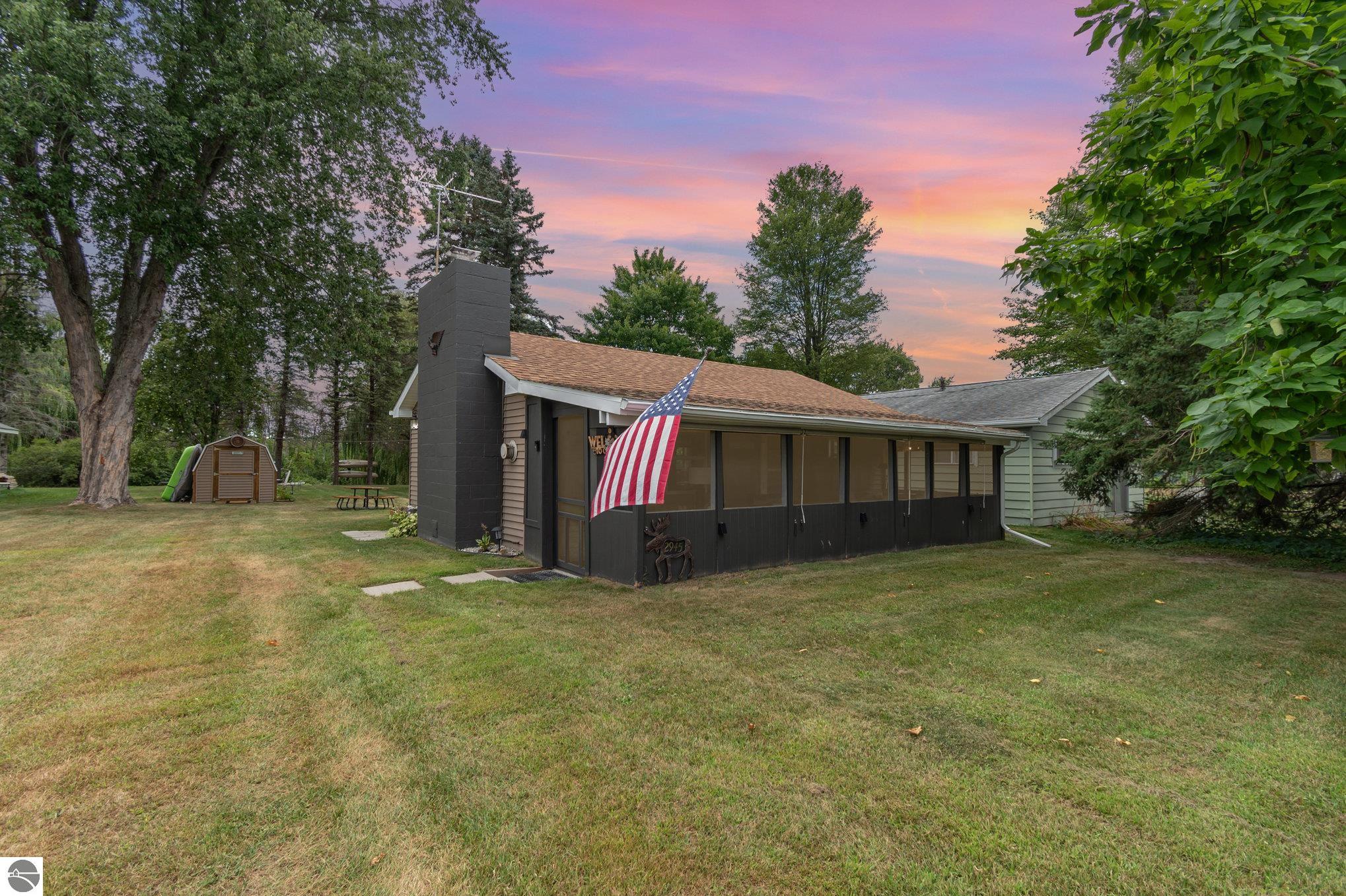2945 E Henderson Lake Road, Prescott, MI 48756 — front exterior