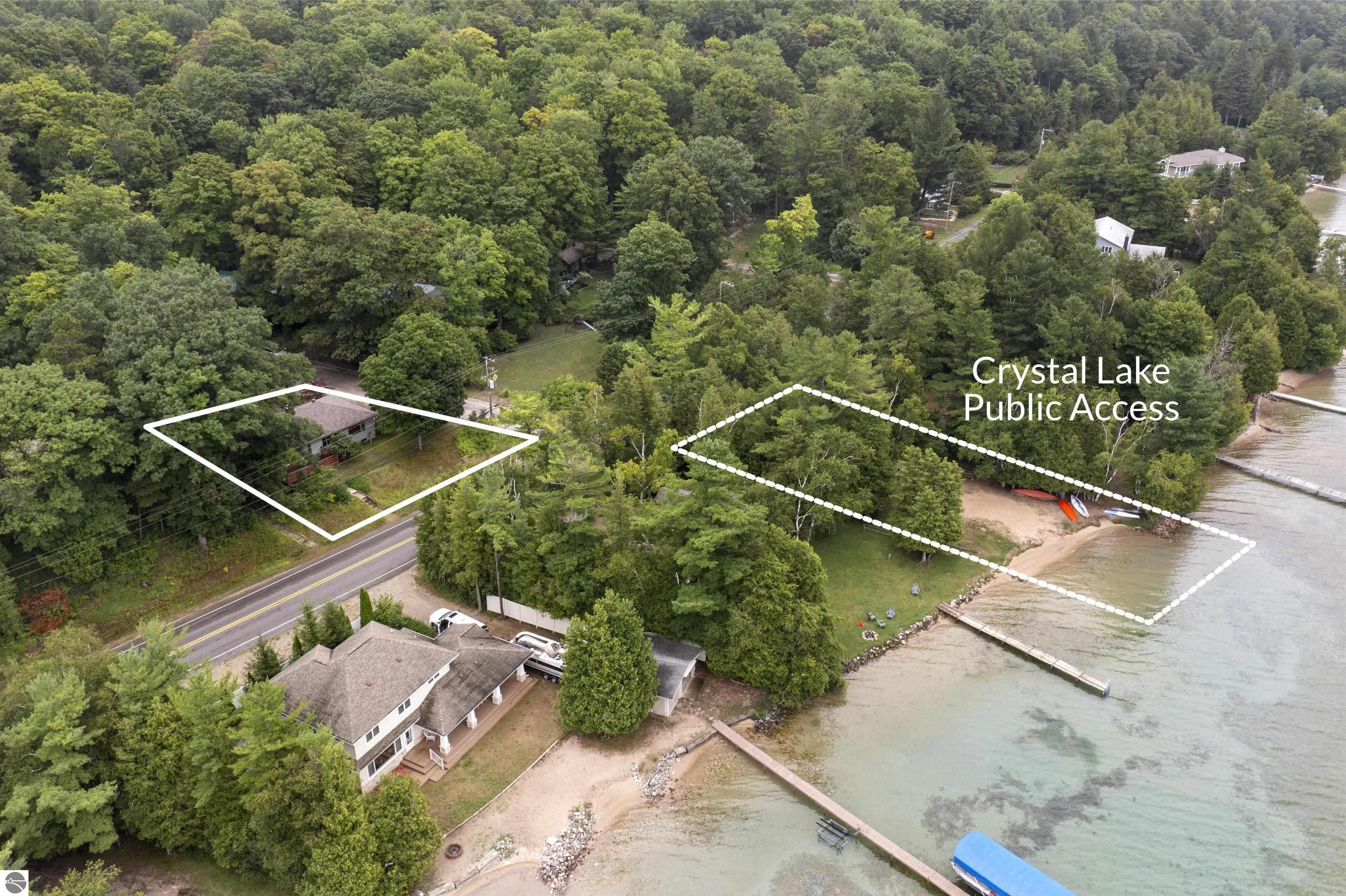 5326 Crystal Drive, Beulah, MI 49617 — front exterior