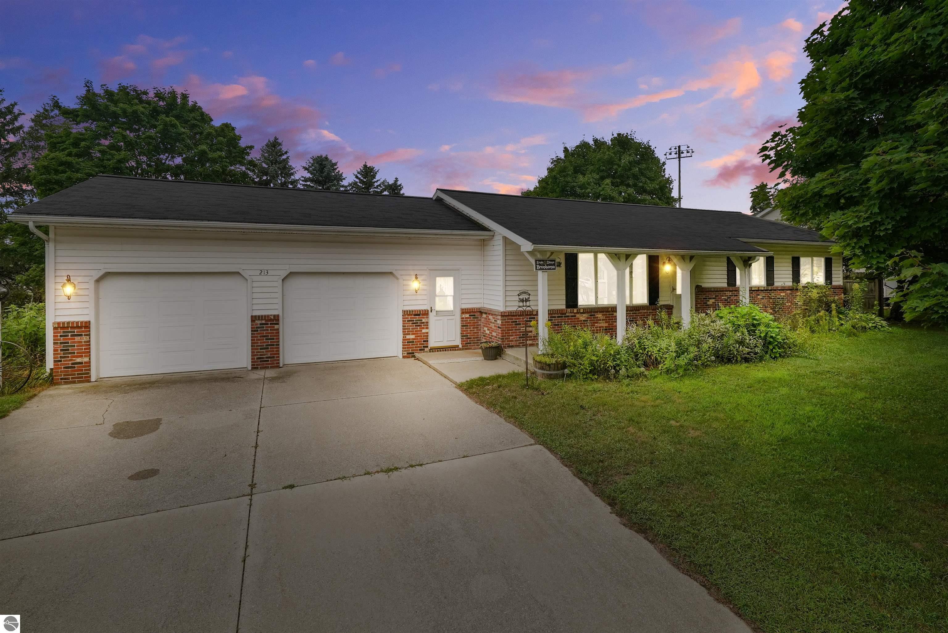 213 N Cottage Grove, McBain, MI 49657 — front exterior