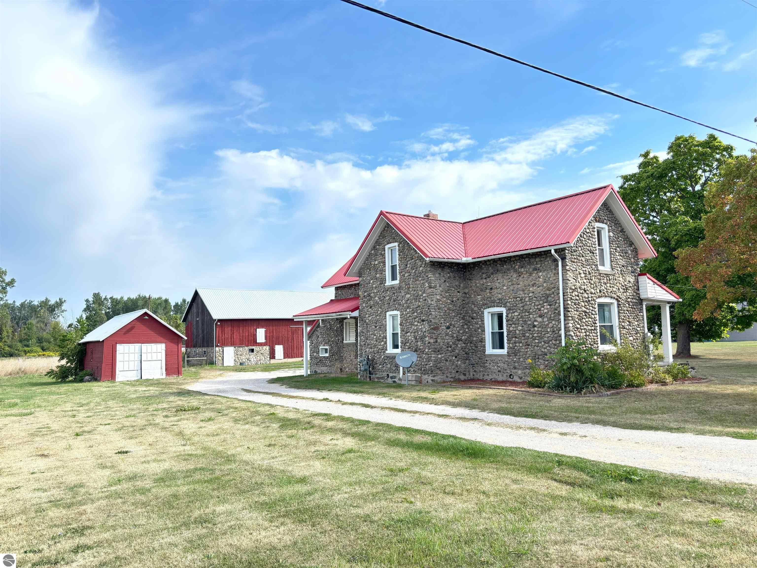 3691 E Rosebush Road, Rosebush, MI 48878 — front exterior