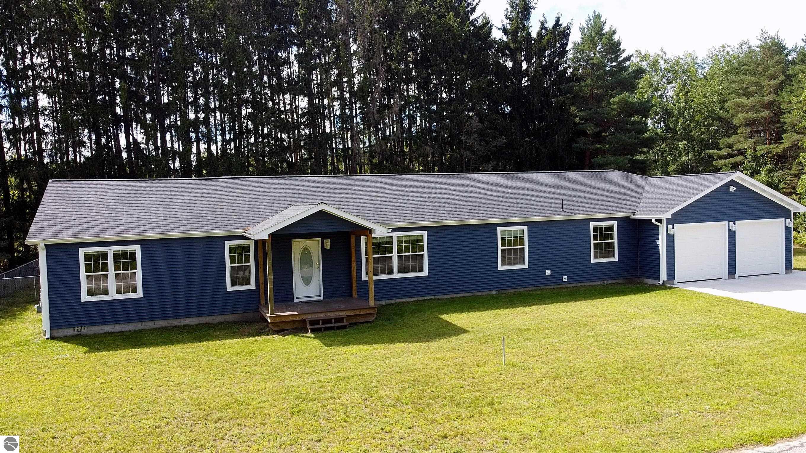 5463 Brake Road, Bellaire, MI 49615 — front exterior