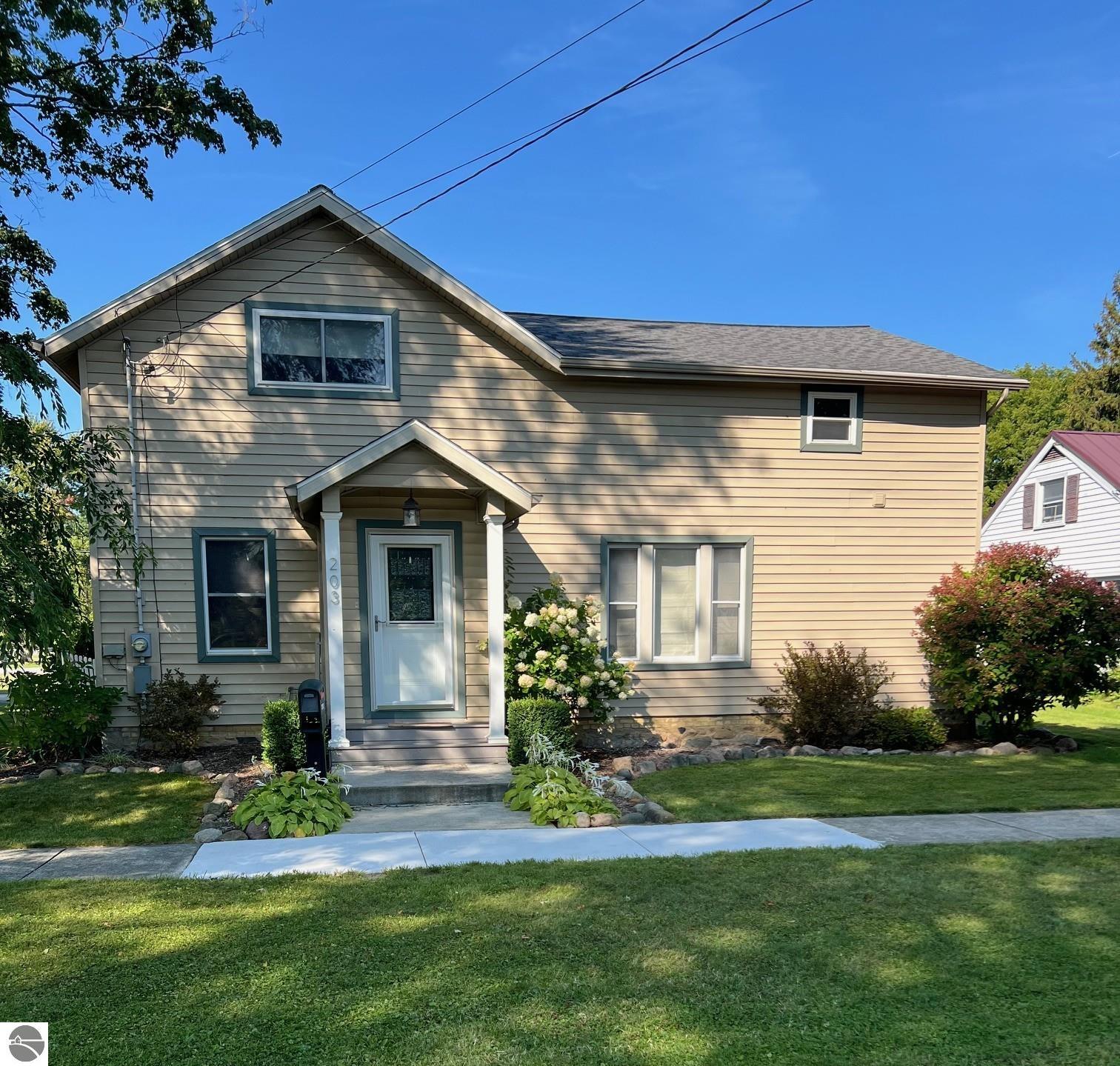 203 N Elm Street, Ithaca, MI 48847 — front exterior