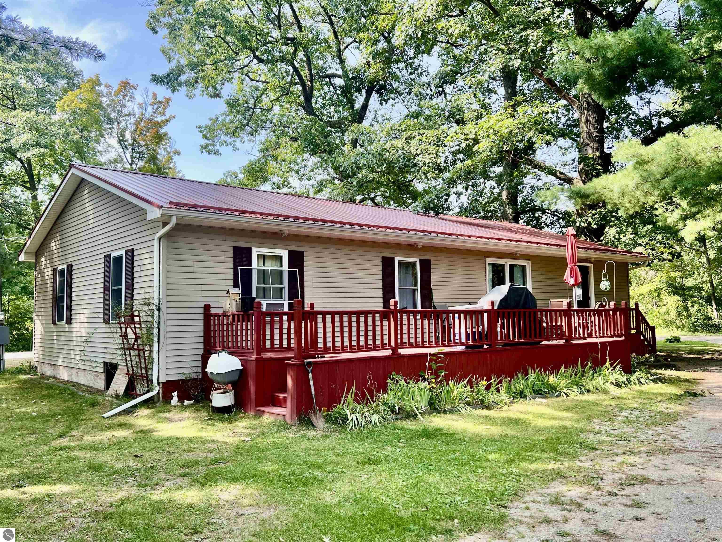 9990 N Lumberjack Road, Riverdale, MI 48877 — front exterior