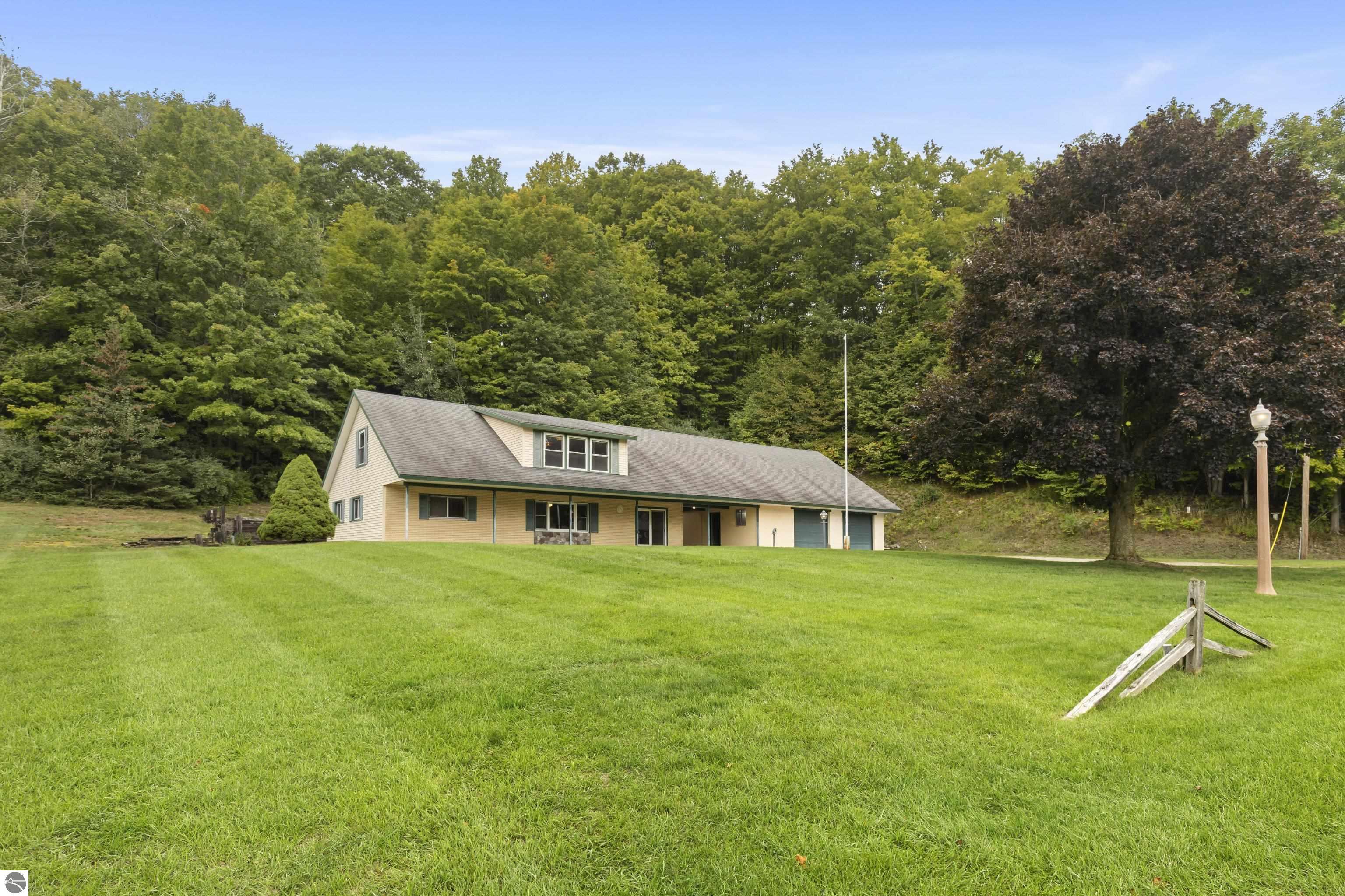 2298 Ely Road, Honor, MI 49640 — front exterior