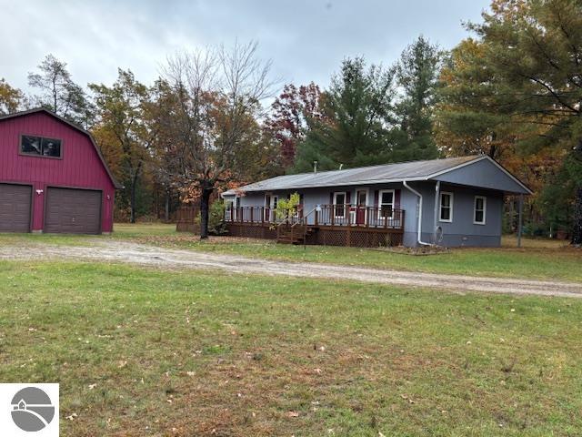 6122 Sabin Street, Hale, MI 48739 — front exterior
