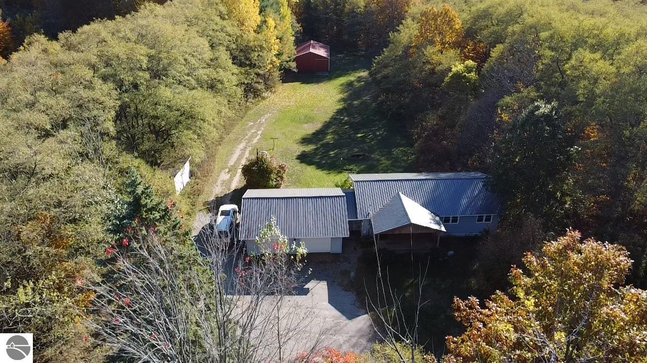 8721 Glover Lake Road, Bear Lake, MI 49614 — front exterior