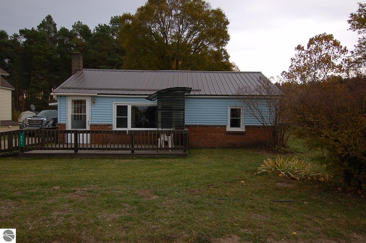 601 S Maple, Manton, MI 49663 — front exterior