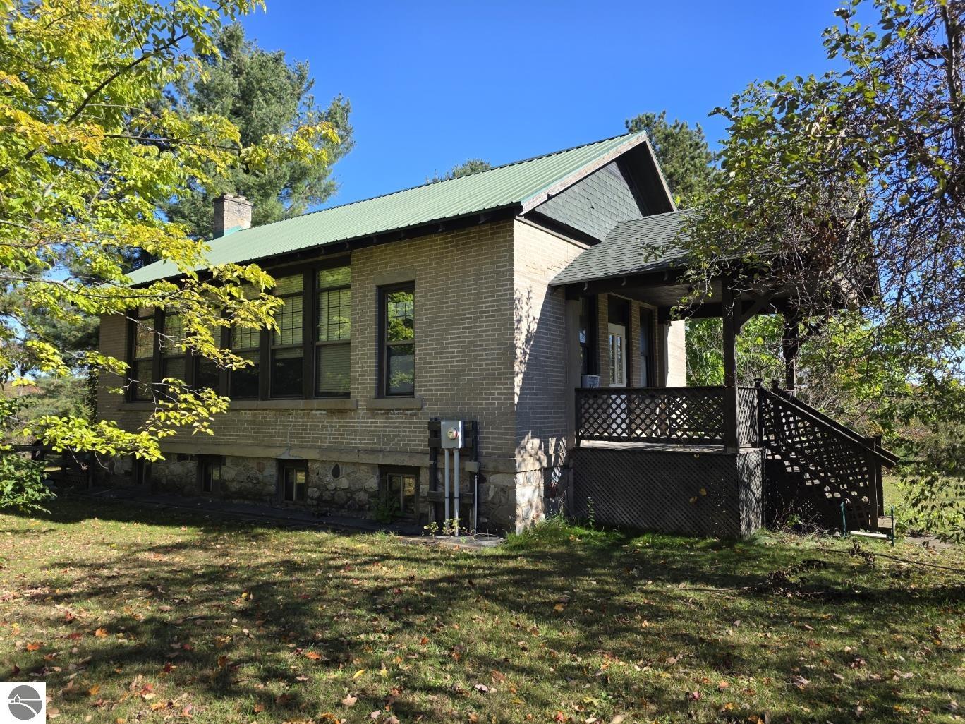 6132 Bunker Hill Road, Central Lake, MI 49622 — front exterior