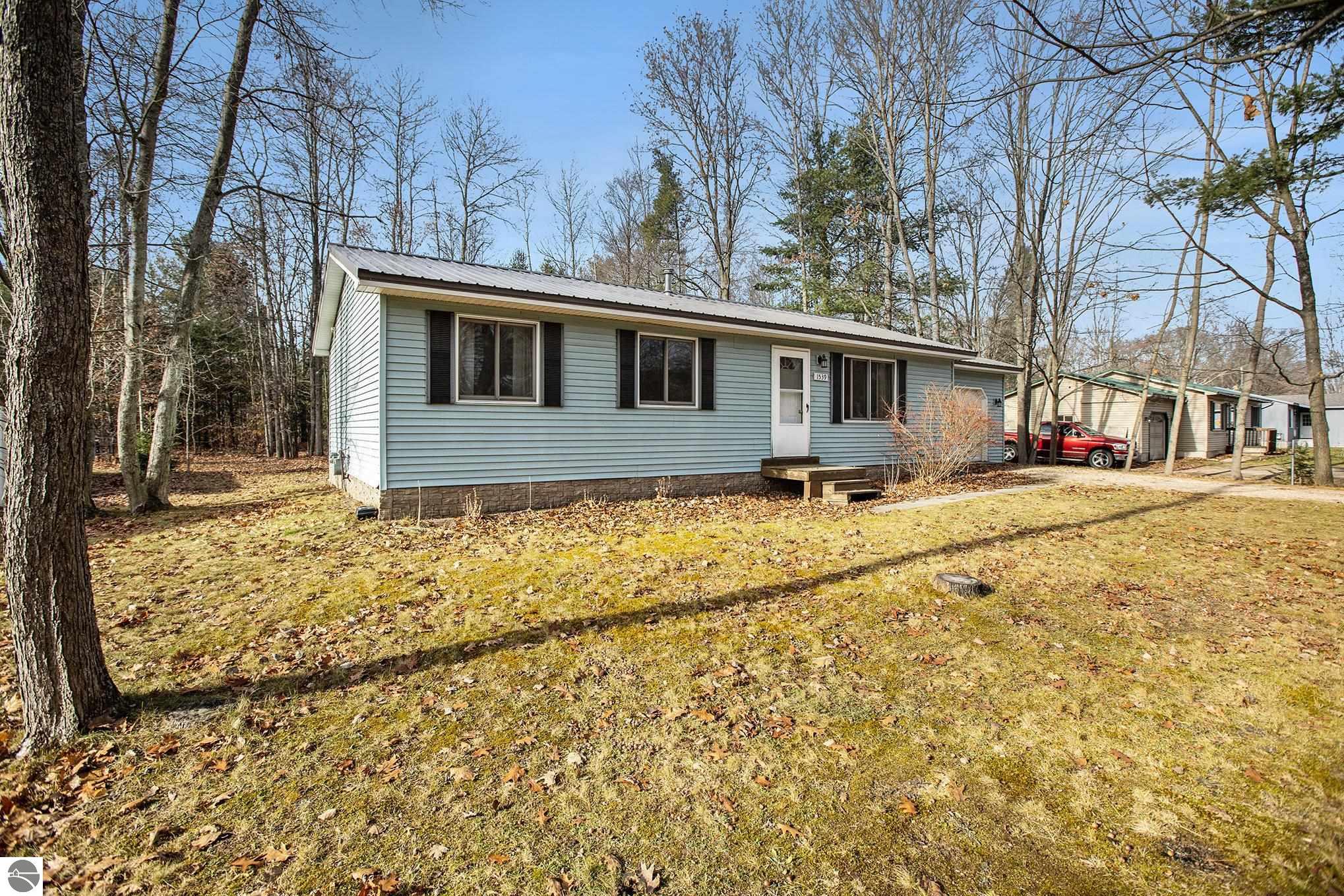 1539 NE Katinka Drive, Kalkaska, MI 49646 — front exterior