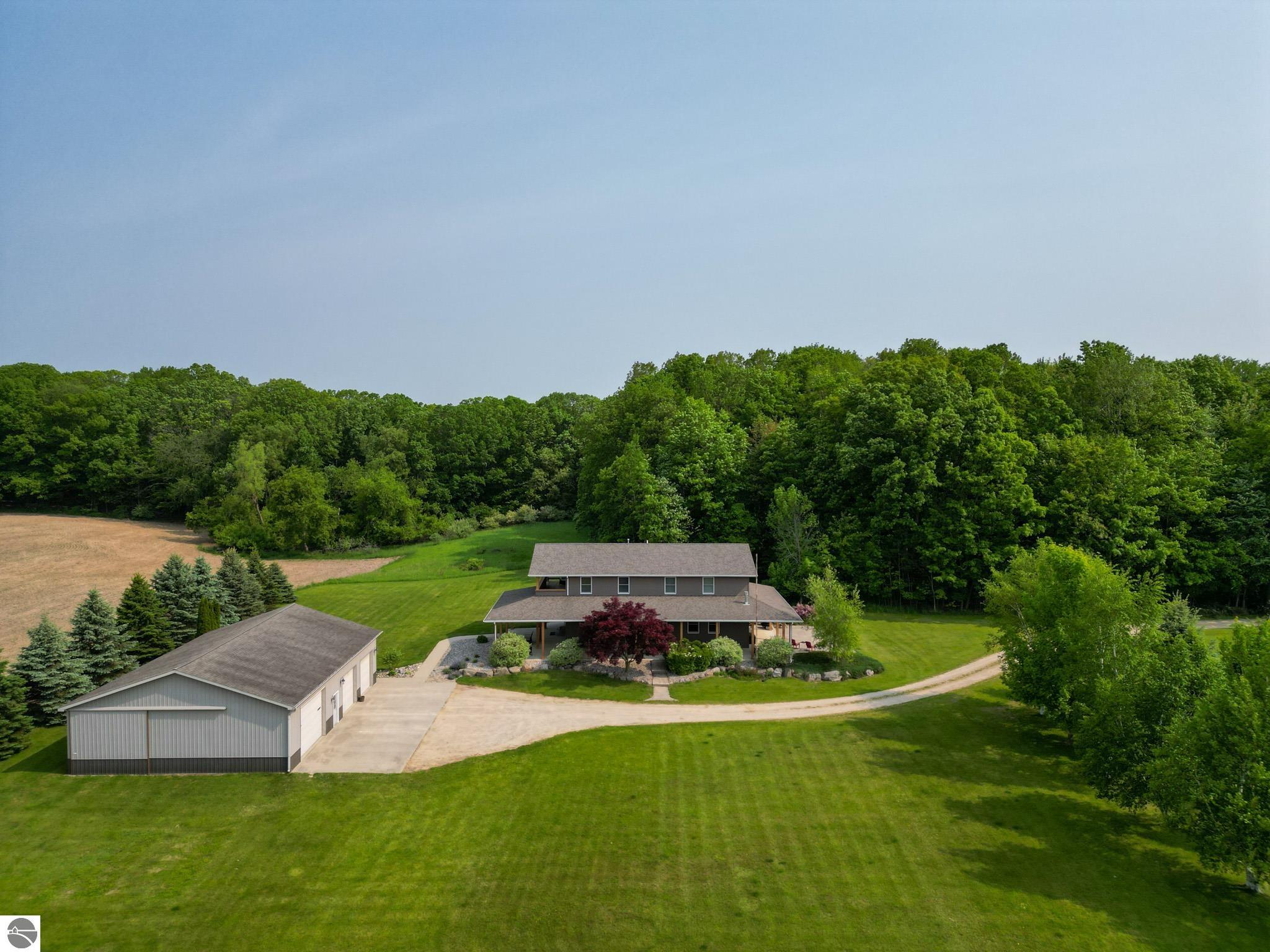1584 W Chapman Road, MI 48858 — front exterior