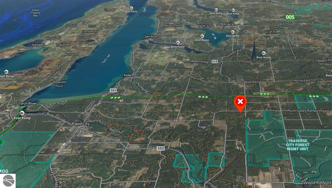 1091 Plum Valley Road NW, Alden, MI 49612 — front exterior