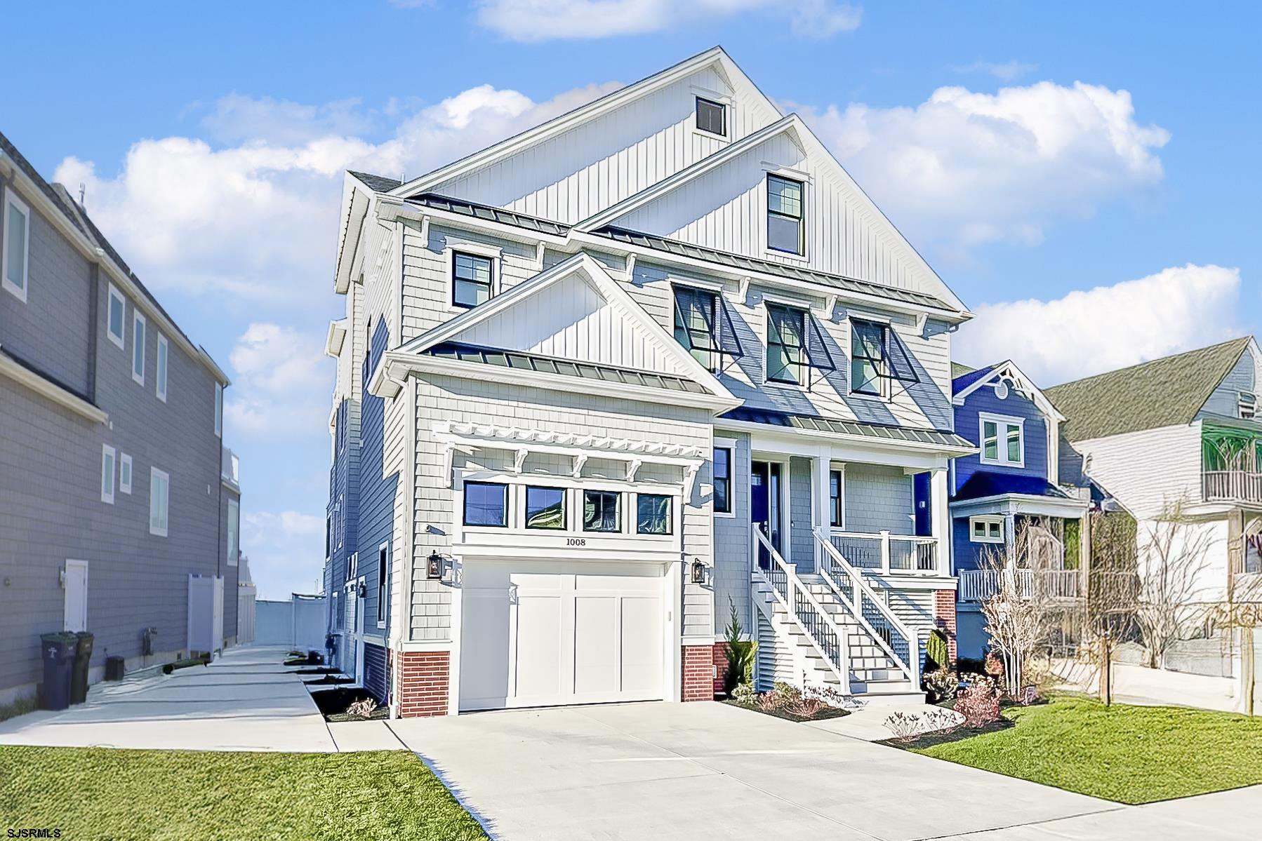 New Construction 5 bedrooms, 4.5 baths, Office and a 3rd floor den on a Bayfront Cul de sac lot on Atlantis Cove. This waterfront property is located just minutes from Brigantine Beaches, Shopping, Casinos & Exceptional fine dining.11 minutes by boat to the Atlantic Ocean and Located on one of the most desirable streets in Brigantine, this boaters dream home with 61 ft of bulkhead on a protected deep water cove is the perfect place to enjoy your water toys. The home is 5072 sq ft with 1437 sq ft of decks, a 438 sq ft garage, an elevator and room for a pool. All of the quality and features that you would expect from a Woerner Custom Bayfront home. A model of this home is available for a private showing with other models available. Lot is listed separately mls #586777.