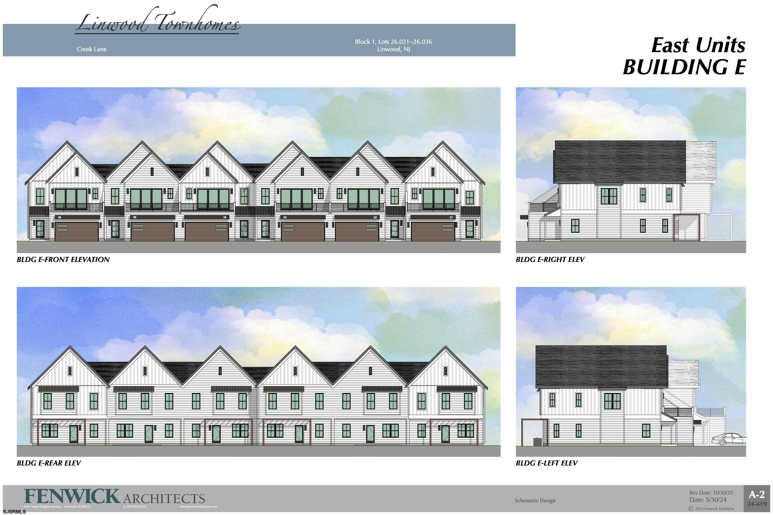 Welcome to Creek View! Where Luxury Meets Tranquility in the Heart of Linwood, NJ. Unmatched Location nestled in the quaint town of Linwood, NJ, The Townhomes offer unparalleled access to both natural beauty and urban convenience. Just minutes away from the vibrant coastal communities of Ocean City, & Margate. Residents can enjoy the best of both worlds: serene, creekside living and the excitement of beachside activities. The Community and Lifestyle is more than just a place to live; it’s a lifestyle. The community features: Scenic Views Overlooking the tranquil Patcong Creek, these homes offer stunning westward views from the Pavilion on Premise, perfect for watching breathtaking sunsets. Close proximity to fine dining, shopping, recreational facilities, and major highways, ensuring you are never far from what you need. Step into a world of elegance and comfort. These townhomes are designed to cater to those who appreciate the finer things in life. Whether you’re looking for a serene retreat or a vibrant coastal lifestyle, you’ll find it here. May 1 ,2026 estimated completion...Reserve Your New Home Today! Don’t miss the opportunity to own one of these extraordinary townhomes.