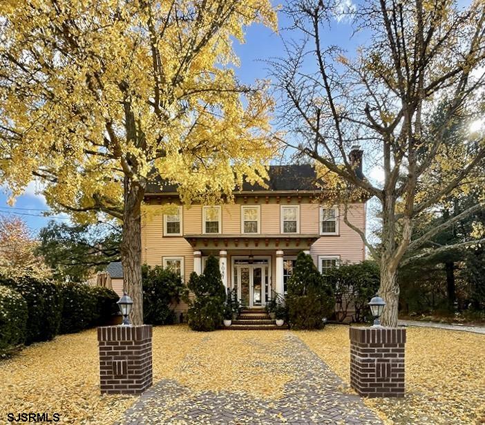 A Historic Victorian Gem in a Charming Village  Step into the timeless beauty of this stunning historic Victorian home, nestled in the heart of a picturesque village. This beautifully appointed property seamlessly blends old-world elegance with modern comforts, offering an inviting retreat for those who appreciate architectural character and unique possibilities.  Inside, you’ll find four spacious bedrooms and 2.5 baths, complemented by a thoughtfully designed layout that includes a sunroom, living room, dining room, parlor/library, kitchen, and mudroom. Every space exudes warmth and charm, from the intricate woodwork to the rich, historic details that define the home’s character.  The landscaped grounds are a true sanctuary, featuring a variety of mature trees, including dogwood, crepe myrtle, a 200-year-old American elm, mulberry, and ginkgo, among others. Thoughtfully installed landscape lighting enhances the beauty of the property, creating a magical ambiance day and night.  Beyond the home, this property offers incredible versatility. The inground pool and pool house, enclosed within a fenced area, provide the perfect setting for summer relaxation.   The two-car garage boasts a second-story loft and an attached bungalow with hand-hewn beams, making it ideal for a future Airbnb or guest retreat.  Adding to its appeal, the property includes a 2,000 sq. ft. separate structure, fully turnkey for a retail business with a grandfathered-in retail license—a rare and valuable feature. Whether you envision a charming boutique, a farm shop, or an artist’s studio, this space offers endless potential.  With two driveways for convenience and ample parking, this home is as functional as it is beautiful. Whether you're dreaming of a hobby farm, a thriving retail business, or an Airbnb income stream, 9087 Highland Street offers an unparalleled opportunity to bring your vision to life in a one-of-a-kind historic setting.  Don’t miss the chance to own this extraordinary property—schedule your private tour today!