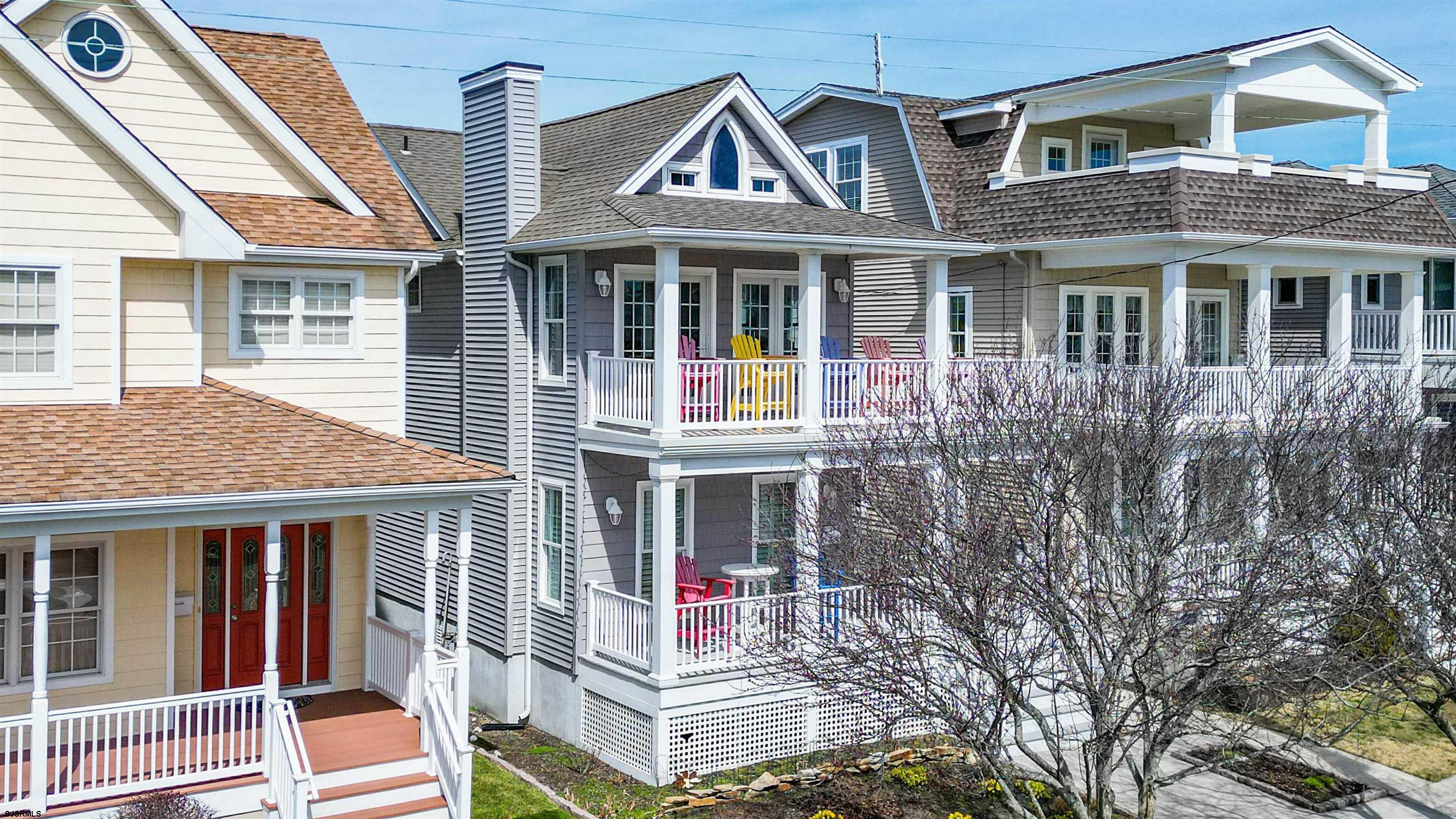 Welcome to 140 Asbury Avenue, a beautifully maintained 4-bedroom, 3-bathroom single-family home close to Ocean City's vibrant Asbury Avenue downtown district and the beautiful North End beaches. This prime location offers easy access to shopping, dining, just a few blocks to the boardwalk, and the beach making it an ideal shore retreat or year-round residence! Inside, you'll find spacious bedrooms (2 downstairs) designed for comfort, an inviting open floor plan, kitchenette on 1st floor for extended family and plenty of natural light. Second floor features family room leading to a beautiful deck, spacious kitchen with SS appliances and granite counters and 2 large bedrooms. The large two-car garage provides ample parking and storage, a rare find in this sought-after area. Enjoy summer evenings on the expansive outdoor decks, perfect for entertaining or relaxing after a day at the beach. Don’t miss this incredible opportunity to own a beautiful home in the heart of Ocean City! Schedule your private showing today.