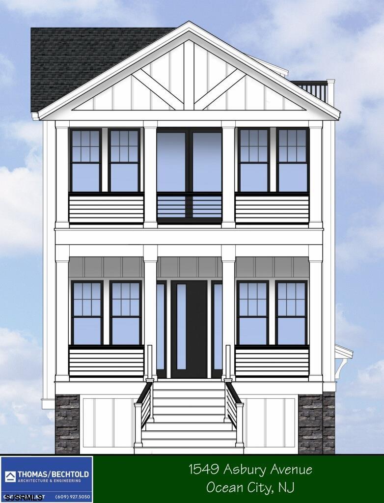 Now is the time to own this 3 bedroom new construction home here in Ocean City. This property is located downtown and walking distance to many shops and stores.
