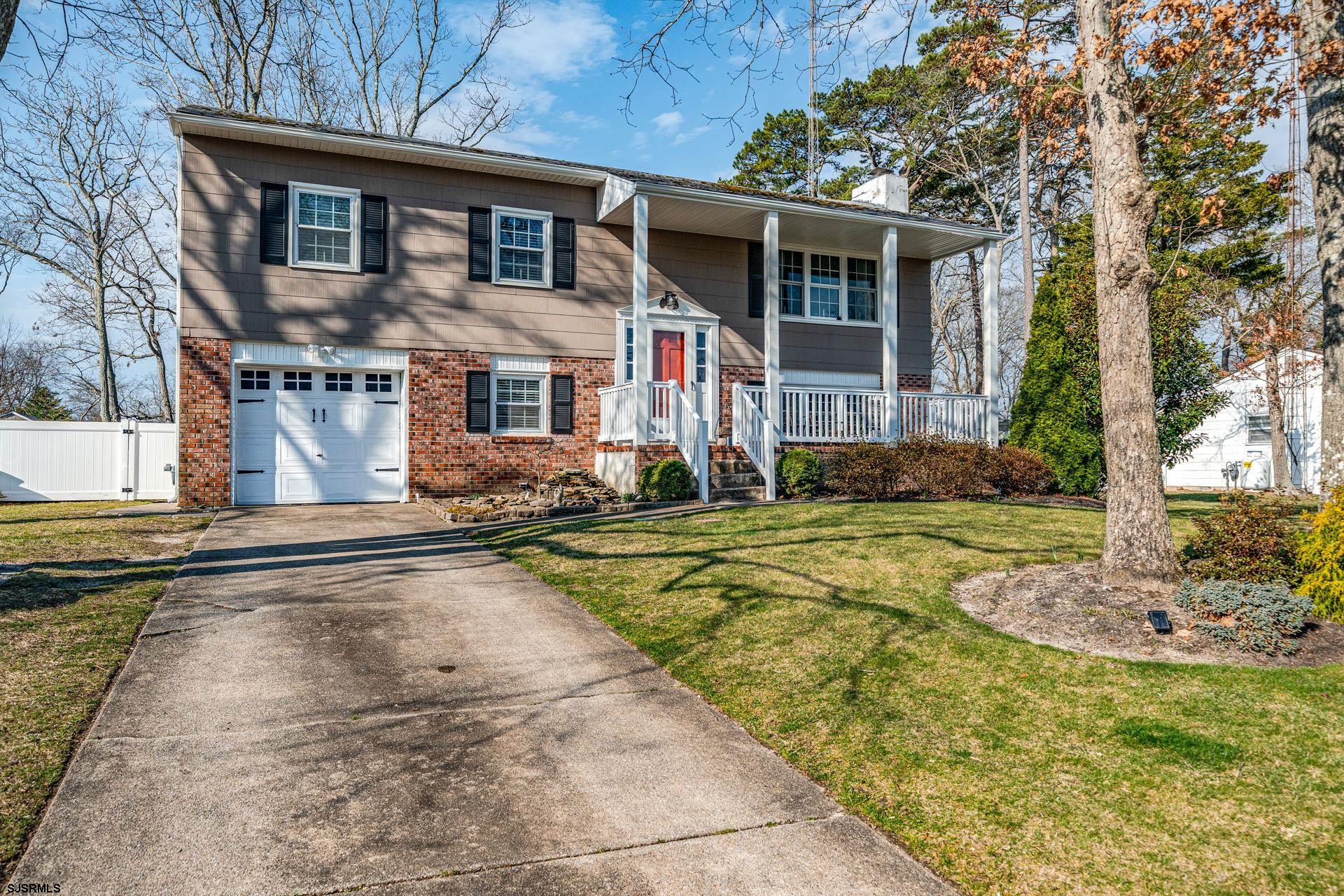 Welcome to 44 White Oak Dr! This beautiful Single-Family House is tucked away in one of Upper Township's most desirable neighborhoods, Oak Forest Estates, and offers everything you need! Situated on a big lot this 4 Bedroom and 1,5 Bathroom home is loaded with upgrades and has a lot to offer! As you enter the house you are met with a living room, dining area, breakfast bar and kitchen with appliances. Upper-Level features 3 nice size bedrooms and a full bathroom. The Lower-Level offers a cozy family room with a brick gas-log fireplace, another bedroom and a laundry room. The fenced-in backyard is perfect for entertaining and bonfire nights! Just a short walk to Caldwell Park which offers baseball, basketball and football fields as well as tennis courts and playground area. Upper Twp offers top school district and is just a short drive to South Jersey's finest beaches! Don't miss your chance - this property is a "must see"!