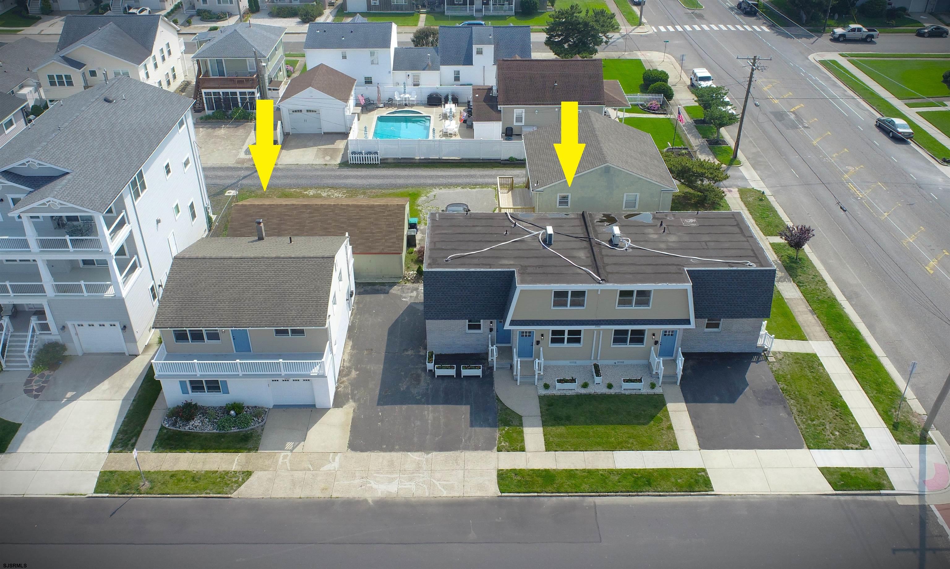 Beach Block Condo Complex in Brigantine!  Don't miss this fantastic investment opportunity to own 5 freshly renovated, 2 bedroom, 1 bathroom units in the Lighthouse District of Brigantine.  Units 1-4 are situated in one building and unit 5 stands on it's own with a large 2 car garage, office and a half bathroom.  Similar units rent for an average of $2,500 weekly during the season and with it's close proximity to AC makes them attractive rental options even in the off season.  The complex was just converted to condos so each one can be sold separately.  Once one unit goes, this package offering will be removed.  Get a hold of your favorite REALTOR and book your showing today!