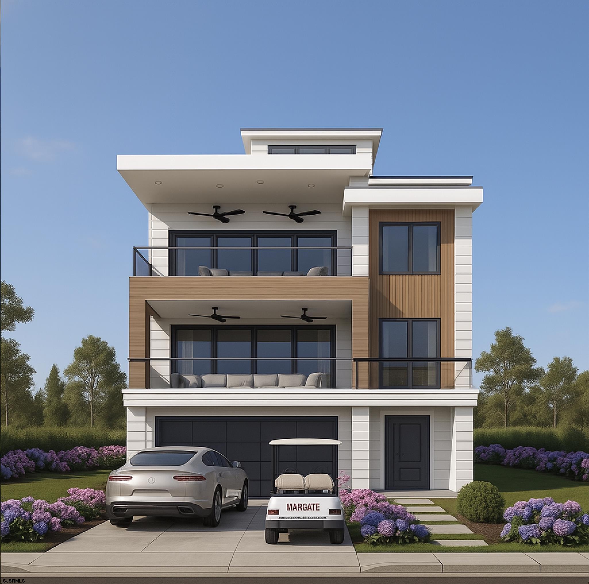 PARKWAY PERFECTION...  12 S. QUINCY, a rare new construction opportunity in Margate’s most prestigious and sought-after neighborhood. Situated on one of the Parkway’s most beautiful and wide streets, this luxury home is just steps from the beach and will offer gorgeous ocean views from multiple levels.  Expertly crafted by the renowned local Island Builders, this 5-bedroom, 5-bath custom home is designed for elevated shore living, spanning four thoughtfully designed levels. The main living floor features a bright, open layout with a high-end chef’s kitchen, premium appliances, large center island, walk-in pantry, and a generous dining area that flows seamlessly into the outdoor space.  The ground level offers a private backyard retreat — complete with a custom in-ground pool, hot tub, covered veranda, and a cabana lounge area ideal for relaxing or entertaining.  Upstairs, the primary suite is a true sanctuary, featuring a spa-like bath, walk-in closet, and beautiful ocean views. Each additional bedroom is generously sized, with access to private or en-suite baths. A laundry room adds everyday convenience on the bedroom level.  At this stage, you have the opportunity to fully customize this home from the ground up. From finishes and fixtures to layout and design, you’ll work alongside one of Margate’s most respected builders to bring your dream beach home to life — exactly as you envision it.  Don’t miss your chance to own something truly special in the heart of the Parkway.