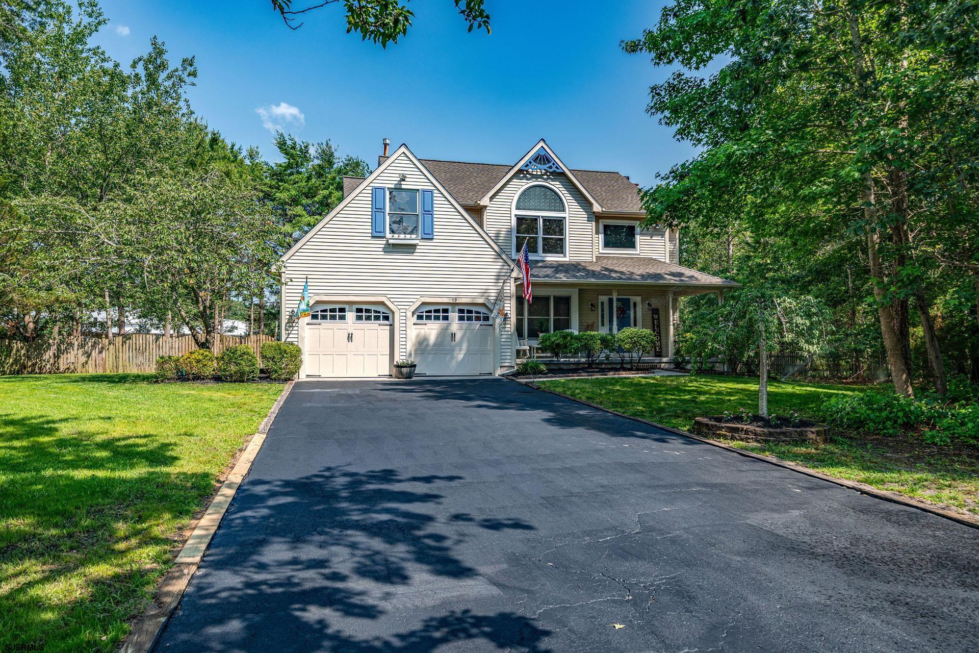 Discover Your Private Oasis At 19 Chadwyn Drive, A Captivating Home Nestled Away On A Quiet Cul-De-Sac Street In Prestigious Chadwyn, One of Upper Townships Most Desirable And Sought-After Neighborhoods. This Stunning Cambridge Model Offers The Perfect Blend Of Luxury And Coastal Charm, Featuring 4 Spacious Bedrooms, 2 & 1/2 Bathrooms Spread Across 2,508 Square Feet Of Beautifully Renovated Living Space, Situated On A Large 1.05 Acre Lot. Homes RARELY Come Up For Sale In Chadwyn And When They Do, They Don't Last Long!  Recent Upgrades Include A New Roof, New Plumbing, Beautifully Refinished Cabinets, Fresh Paint Throughout And Gorgeous Red Oak Hardwood Floors Throughout , Ensuring A Move-In-Ready Experience. The Master Bathroom Is A True Retreat With A Jacuzzi Tub, New Custom Tile Walk-In Shower and New Double Sink Vanity With Carrera Quartz Top.  The Chef's Kitchen, Equipped With New Stainless Steel Appliances, Flows Effortlessly Into The Formal Dining Area, Making It Ideal For Entertaining. Step Outside To Find Your Own Private Backyard Oasis, Complete With A Newly Built  ( 16FT X 18FT) Deck, Updated Outdoor Shower & HUGE Heated IN-GROUND POOL Perfect For Enjoying Sunny Days And Evening Gatherings.  Beyond The Property, Enjoy The Community Amenities, Including A Playground And Tennis Courts, Providing Recreational Options For All Ages. The Home's Prime Location Offers Easy Access To Caldwell Park And Is Just Minutes Away From The Beautiful Ocean City Beaches and Attractions, Ensuring Endless Opportunities For Leisure And Exploration.  Embrace The Essence Of Coastal Living At 19 Chadwyn Drive. Easy To Show And Priced To Go. For More Details Or To Schedule A Private Viewing Call Listing Agent...