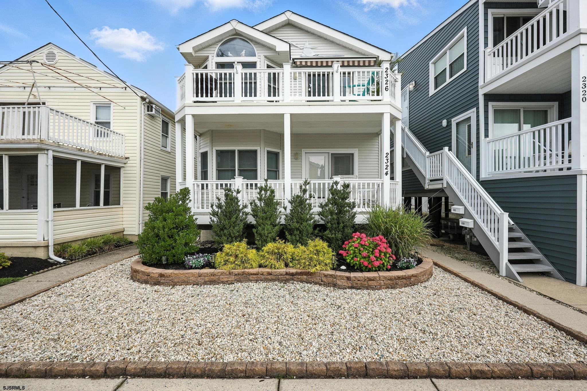 OPEN HOUSE SAT. 7/19 11am-12:30pm & SUN. 7/20 10a-12pm! Gold Coast Charmer! Perfect Location Near the Beach & Boardwalk! Welcome to your ideal Ocean City retreat! Perfectly situated just two blocks from the beach and right at the foot of the Boardwalk, this lovely 3-bedroom, 2-bath first-floor condo is nestled in the heart of the highly sought-after Gold Coast area is ready for your vision to make it your own! Step inside to an open-concept layout that’s perfect for entertaining. The spacious kitchen offers plenty of counter space and features an electric stove (with the option to convert to gas), flowing seamlessly into the dining area and cozy living room complete with a gas log fireplace. Start your day or wind down in the evening on the expansive front deck—large enough to host the whole family and enjoy Ocean City’s ocean breeze. The Primary Suite boasts private deck access and an en suite bath, while the generously sized second and third bedrooms offer large closets and ample space for guests or family. Whether you're looking for a vacation getaway or a year-round residence, this home is the perfect combination of location, comfort, and coastal charm! Unit  is being sold furnished minus personal items.