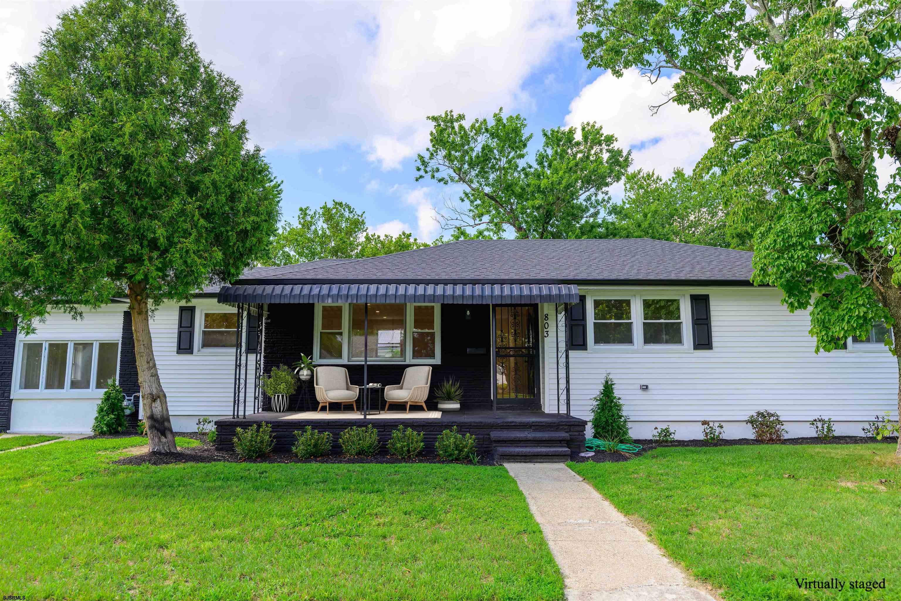 OPEN HOUSE! Saturday,  August 16th, 2025 from 1 PM to 3 PM! This beautifully updated 4-bedroom, 2.5-bath home offers modern design, flexible living space, and high-end finishes throughout. Located in a sought-after Northfield neighborhood, it features a private in-law suite with separate entrance and spa-style bathroom — ideal for multigenerational living, guests, or extended stays. Step inside to an open-concept layout filled with natural light. The home showcases a brand new 2025 roof, new gutters, and brand new vinyl siding. Interior upgrades include waterproof vinyl flooring throughout, solid core interior doors, and spacious living and dining areas designed for both comfort and entertaining. The heart of the home is the chef’s kitchen, complete with custom white shaker cabinetry, quartz countertops, and all-new stainless steel appliances backed by a 1-year manufacturer warranty. Enjoy the outdoors in the oversized backyard, offering more than enough space for a future pool or personalized outdoor retreat. All of this is set on a quiet street just minutes from top-rated schools, the Garden State Parkway, and the Jersey Shore. Key Features:  • 4 Bedrooms / 2.5 Bathrooms  • Private In-Law Suite with Separate Entrance  • Brand New 2025 Roof, Gutters & Vinyl Siding  • Designer Kitchen with Quartz Counters & New Appliances  • Waterproof Vinyl Flooring Throughout  • Solid Core Interior Doors  • Oversized Backyard – Pool-Ready  • Prime Location Near Schools, Parkway & Shore Turnkey and move-in ready — this exceptional home won’t last. Schedule your private showing today!
