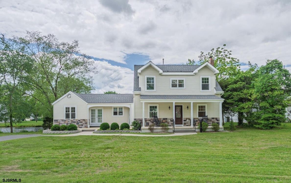 WELCOME HOME to your new OASIS @ 535 Park Road on LAKE LENAPE in desirable Hamilton Township. Fully renovated from top to bottom, this unique home offers the CHARM of small town LAKE FRONT LIVING, with all of the benefits of a FULLLY REMODELED HOME. This charming home welcomes you with both an expansive front porch AND an awesome back deck for those warm summer nights, with both WATER VIEWS & WATER ACCESS. Insides living offers a large eat-in kitchen with top of the line appliances, dining area with views of the lake, formal dining area, living room area with a gorgeous fireplace included. Additional rooms include a SUNROOM boasting floor to ceiling windows, perfect for relaxing (or a hot-tub :) with gorgeous views of the lake. Also an over-sized 1st floor laundry room / workshop area, with an additional 1/2 bathroom. The 2nd floor of this well-maintained home offers 3 bedrooms all with spectacular views of LAKE LENAPE, along with 2 full bathrooms. Walking distance to the private COVE BEACH (Cove beach tags included!) as well as parks, recreation, downtown shopping and restaurants,  This meticulous home is a must see in order to appreciate all that this AMAZING HOME has to OFFER! CALL TODAY for a PRIVATE TOUR of this well-kept GEM on the CANAL at LAKE LENAPE!