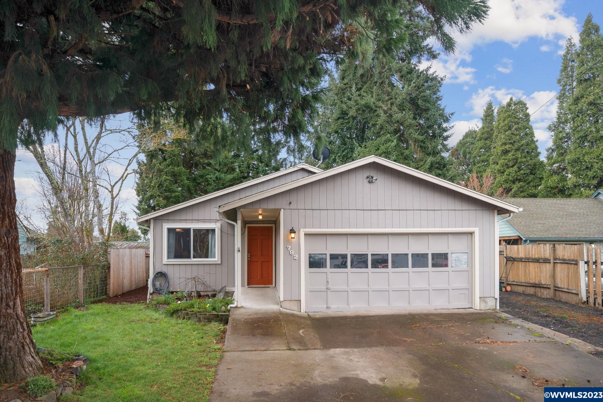 Charming 3 bed, 2 bath home w/ 1270 sqft is move in ready. Lrg rooms w/ lots of natural light, LVP floors t/o & tile in the updated bathrooms. Open kitchen w/ gas range & DR w/ sliding glass door help bring the outdoors in! 2 car garage w/ parking for 3 cars + 1 on street & room for small camper on side of house. Only 1/2 mile from Willamette Park & river. 10 min drive to OSU, Reser & Gill Stadiums, downtown, pub. bus stop 1/2 blk away. Fenced backyard w/ patio & firepit. Great investment property also!