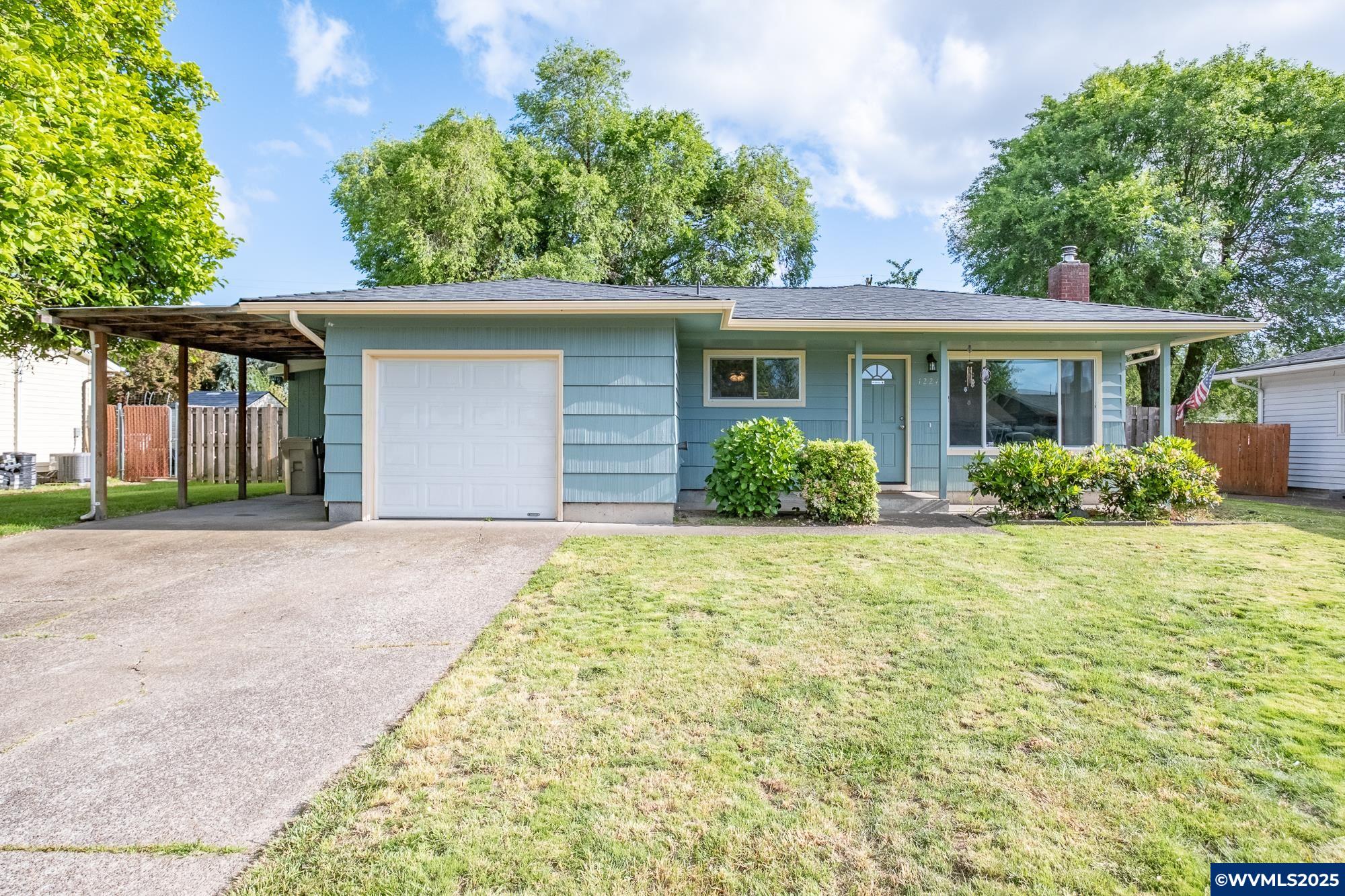 Check out this well maintained 3-bed, 1-bath single-level home on a quiet street in SE Albany! Enjoy peace of mind with a newer roof, exterior paint, updated plumbing, vinyl windows, vapor barrier, and floor insulation. Features include a heat pump, hardwood floors, and a wood stove for comfort. Situated on a spacious fully fenced 0.21-acre lot with a shed, fruit trees, large lawn, and room for your RV. Check out the floor plan, and schedule a showing today!